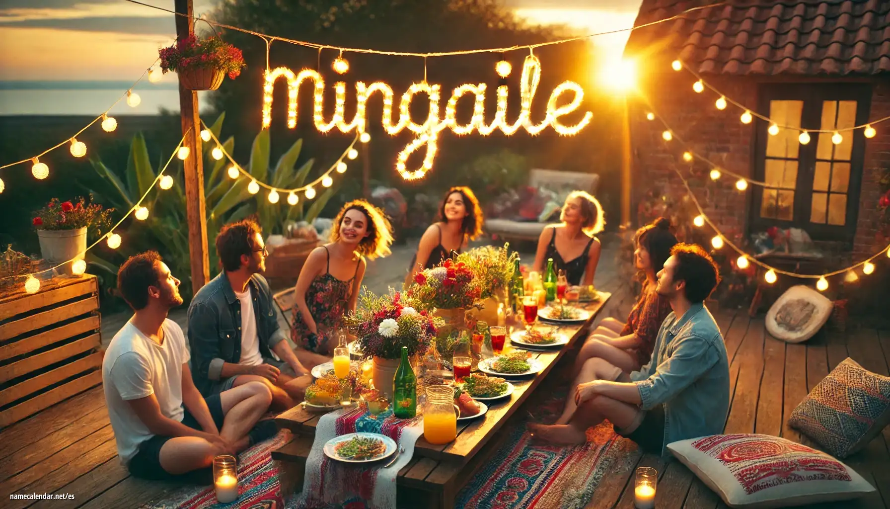 Celebración del onomástico y del nombre - Mingaile