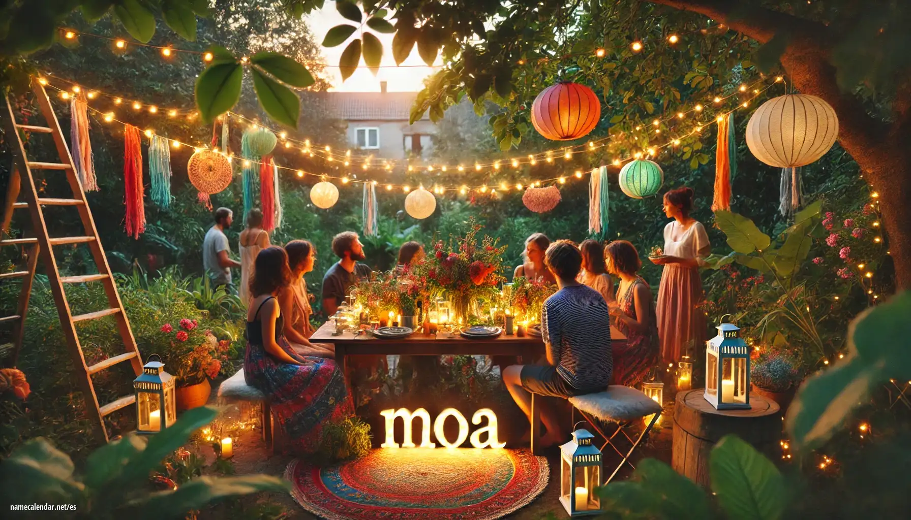 Celebración del onomástico y del nombre - Moa