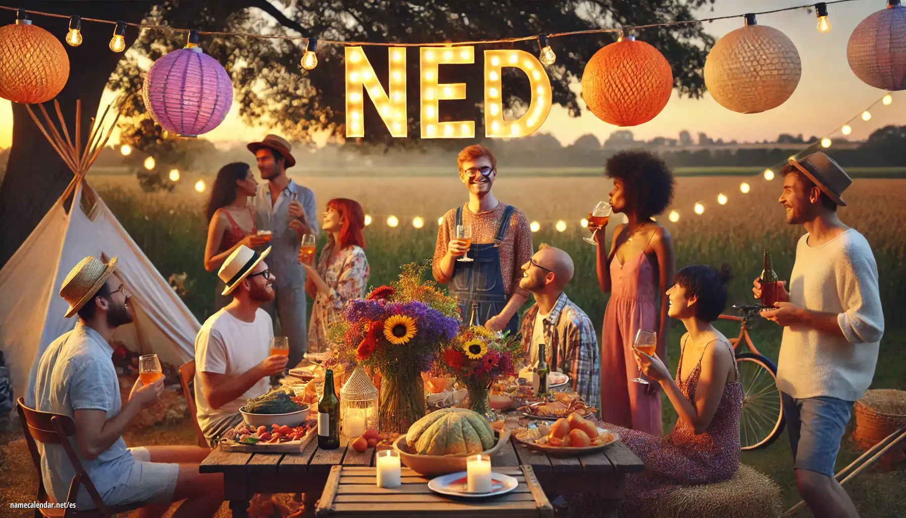 Celebración del onomástico y del nombre - Ned