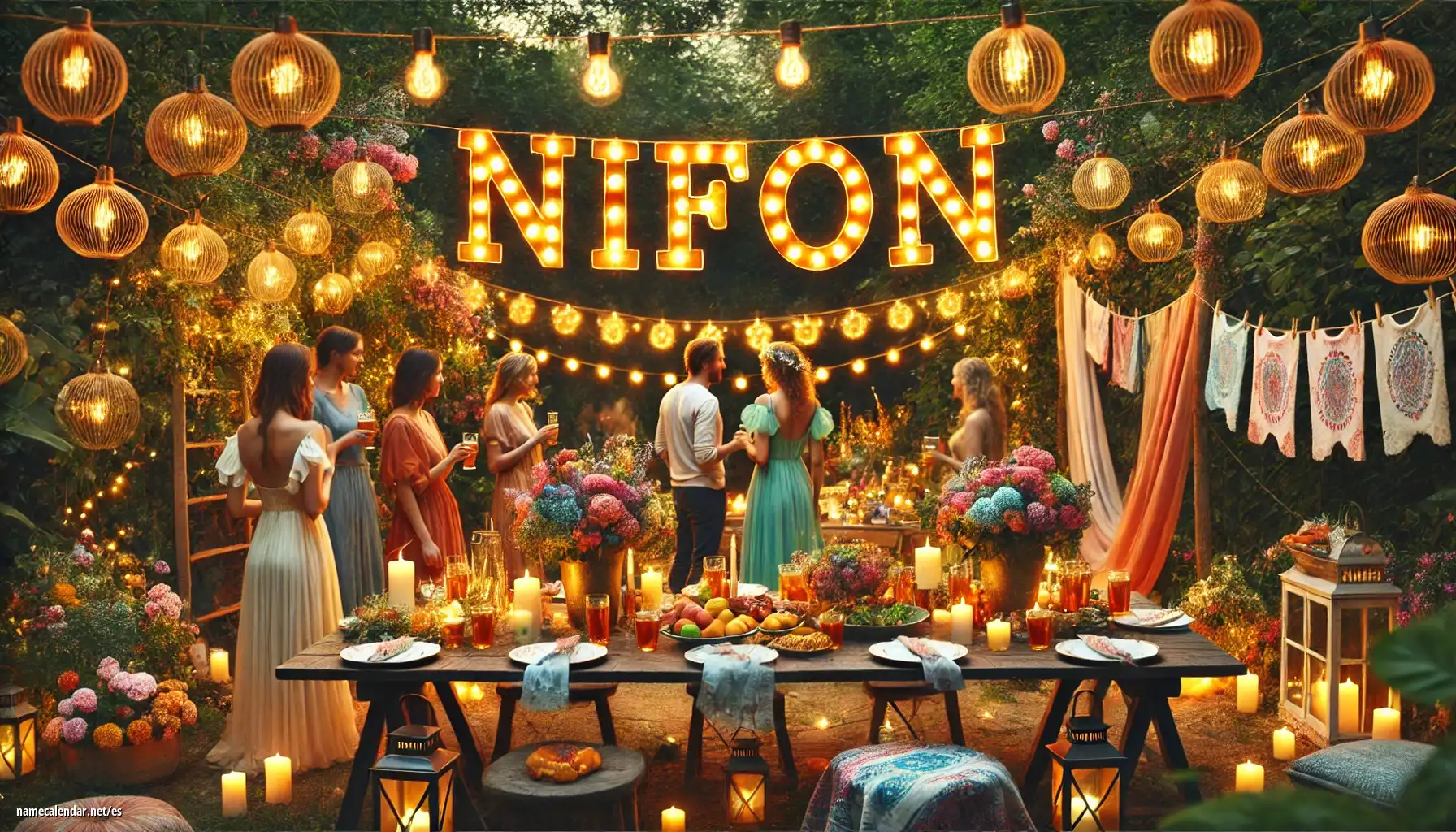Celebración del onomástico y del nombre - Nifon