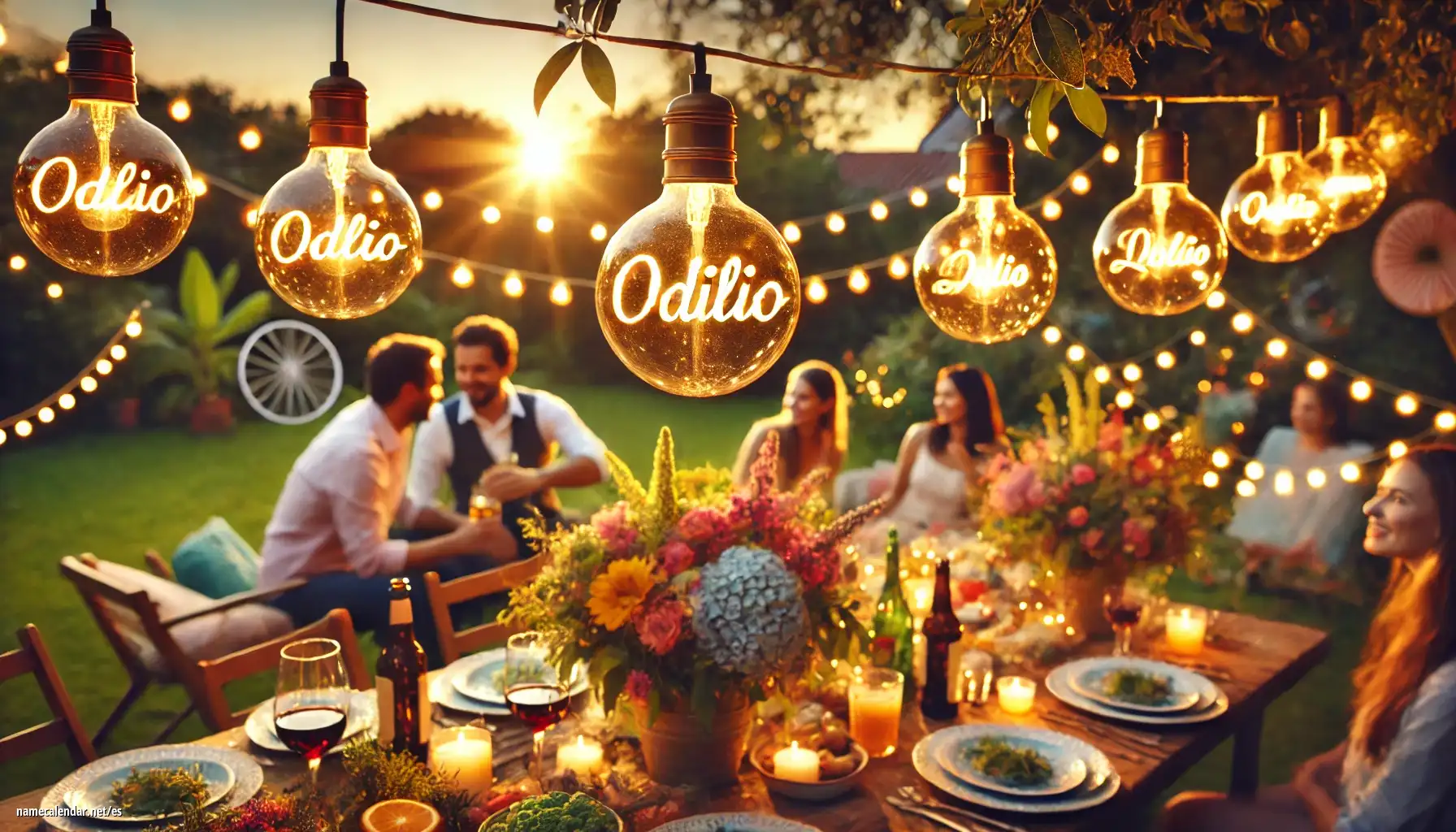 Celebración del onomástico y del nombre - Odilio