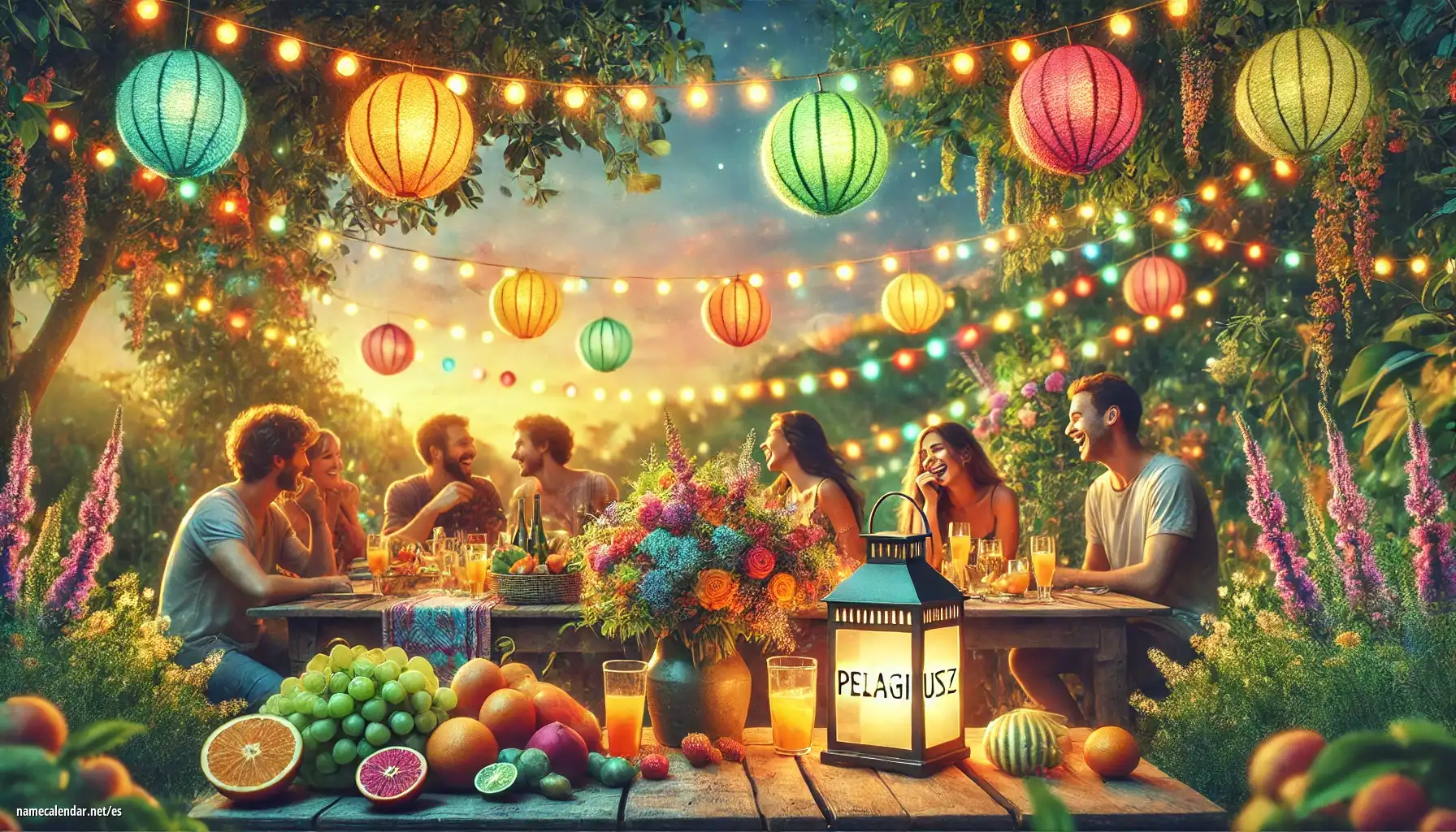 Celebración del onomástico y del nombre - Pelagiusz