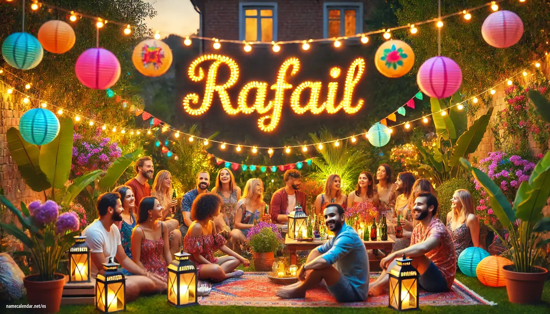 Celebración del onomástico y del nombre - Rafail