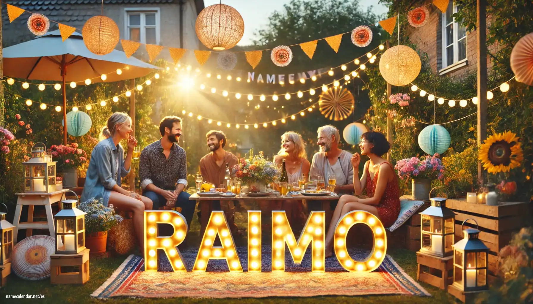 Celebración del onomástico y del nombre - Raimo