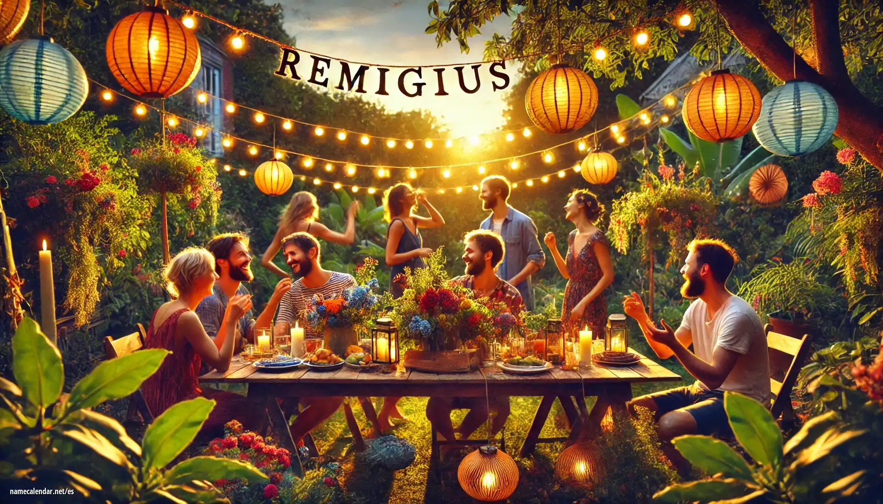 Celebración del onomástico y del nombre - Remigius