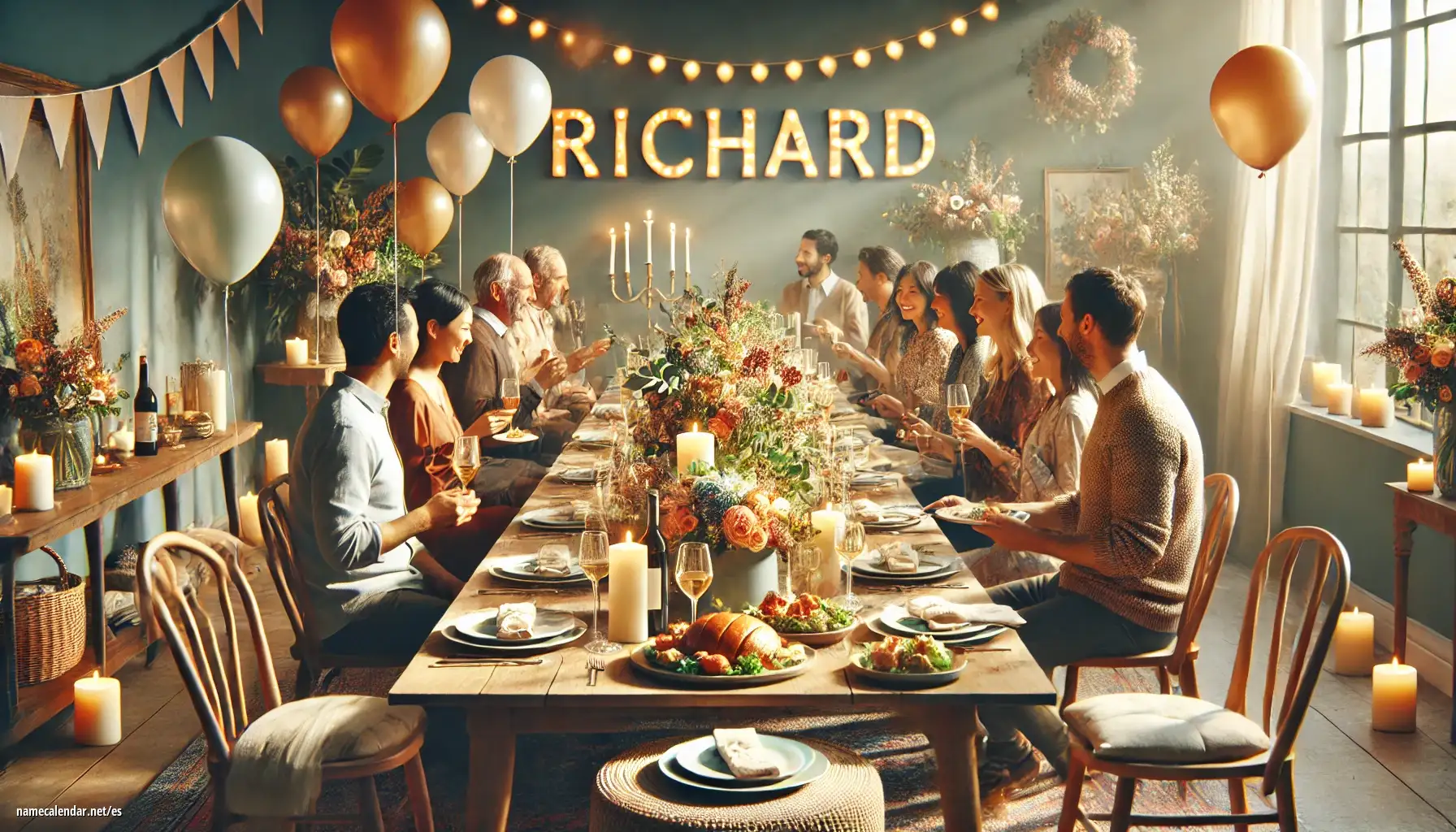 Celebración del onomástico y del nombre - Richard