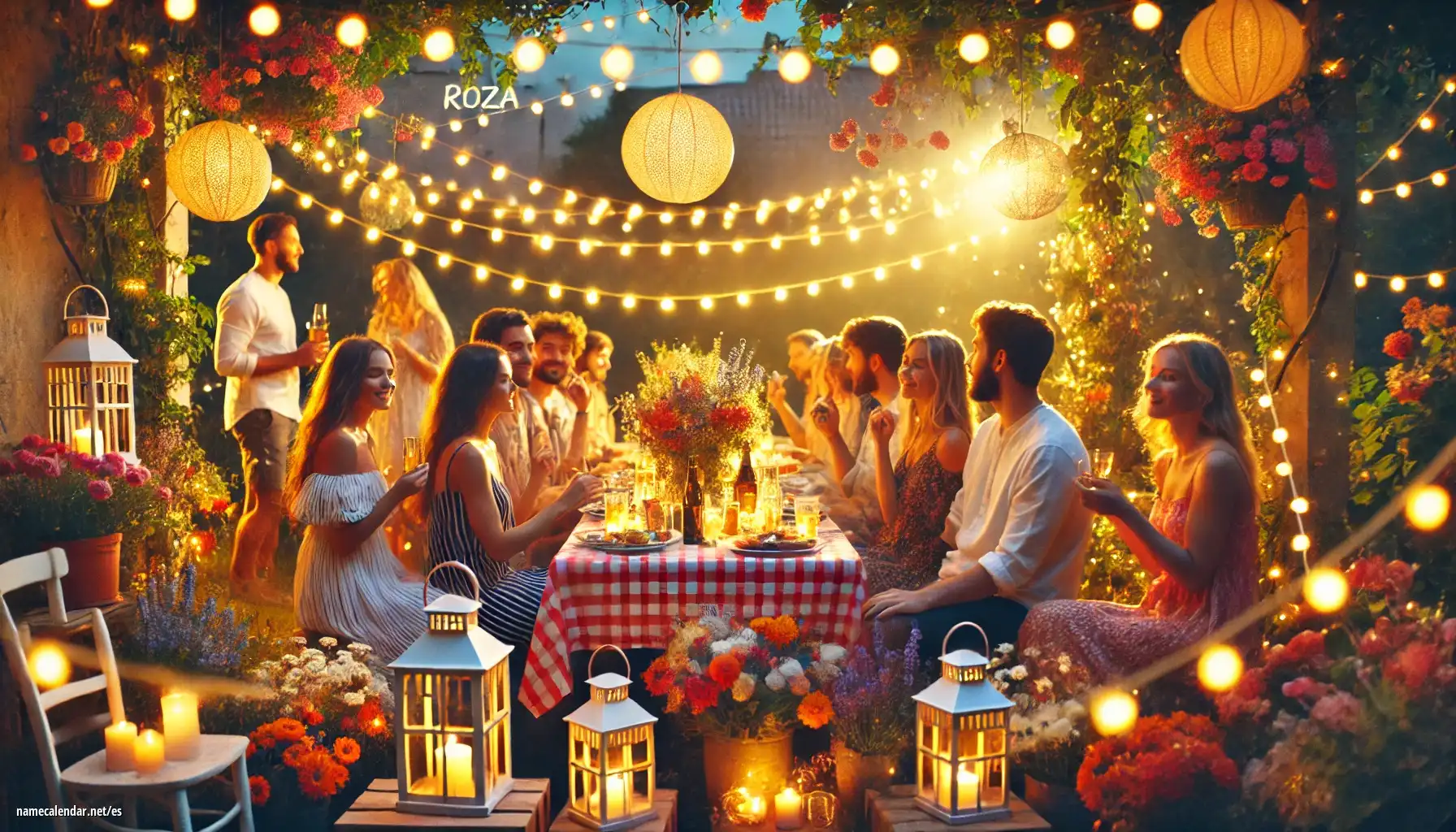 Celebración del onomástico y del nombre - Roza