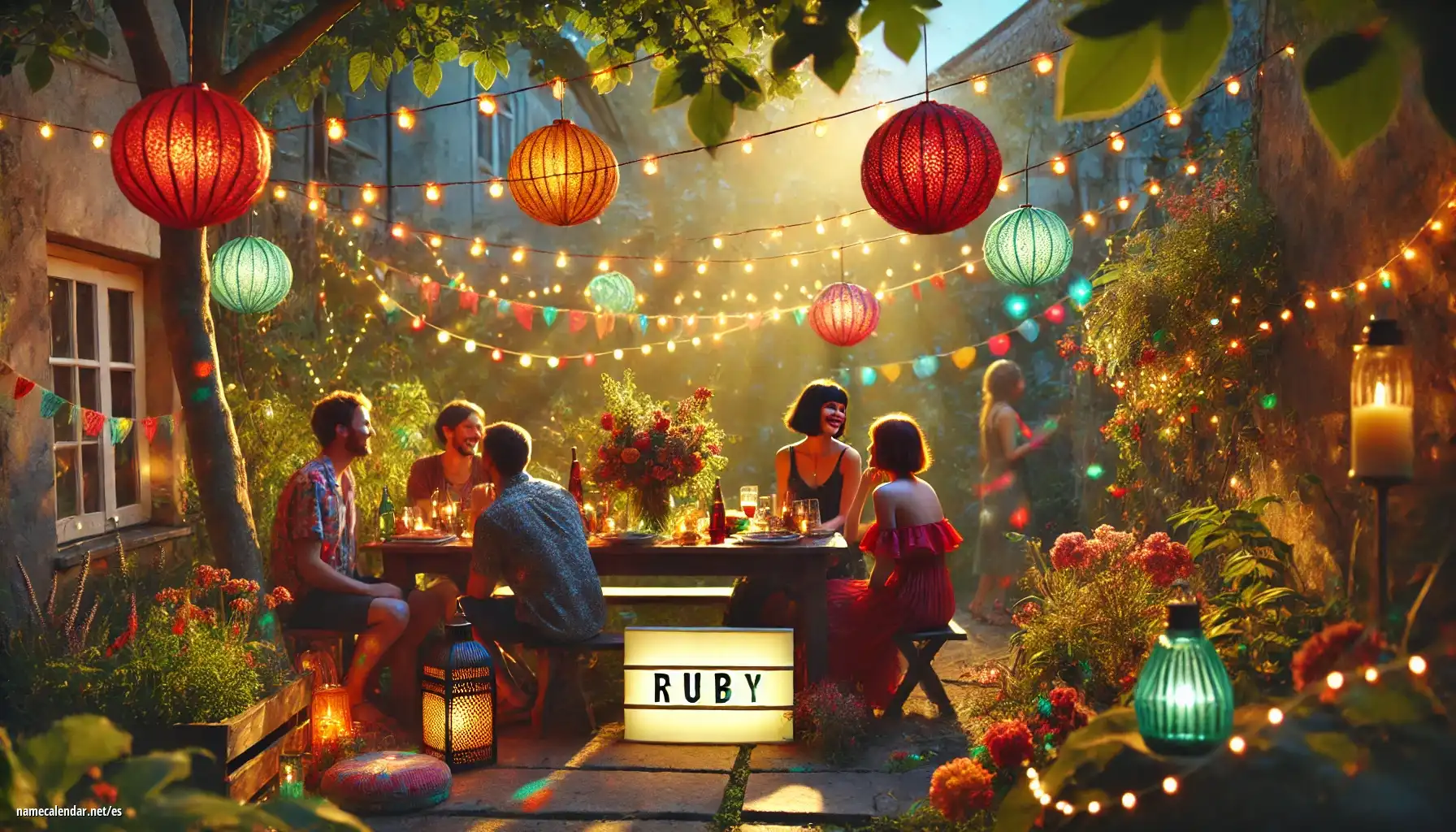 Celebración del onomástico y del nombre - Ruby