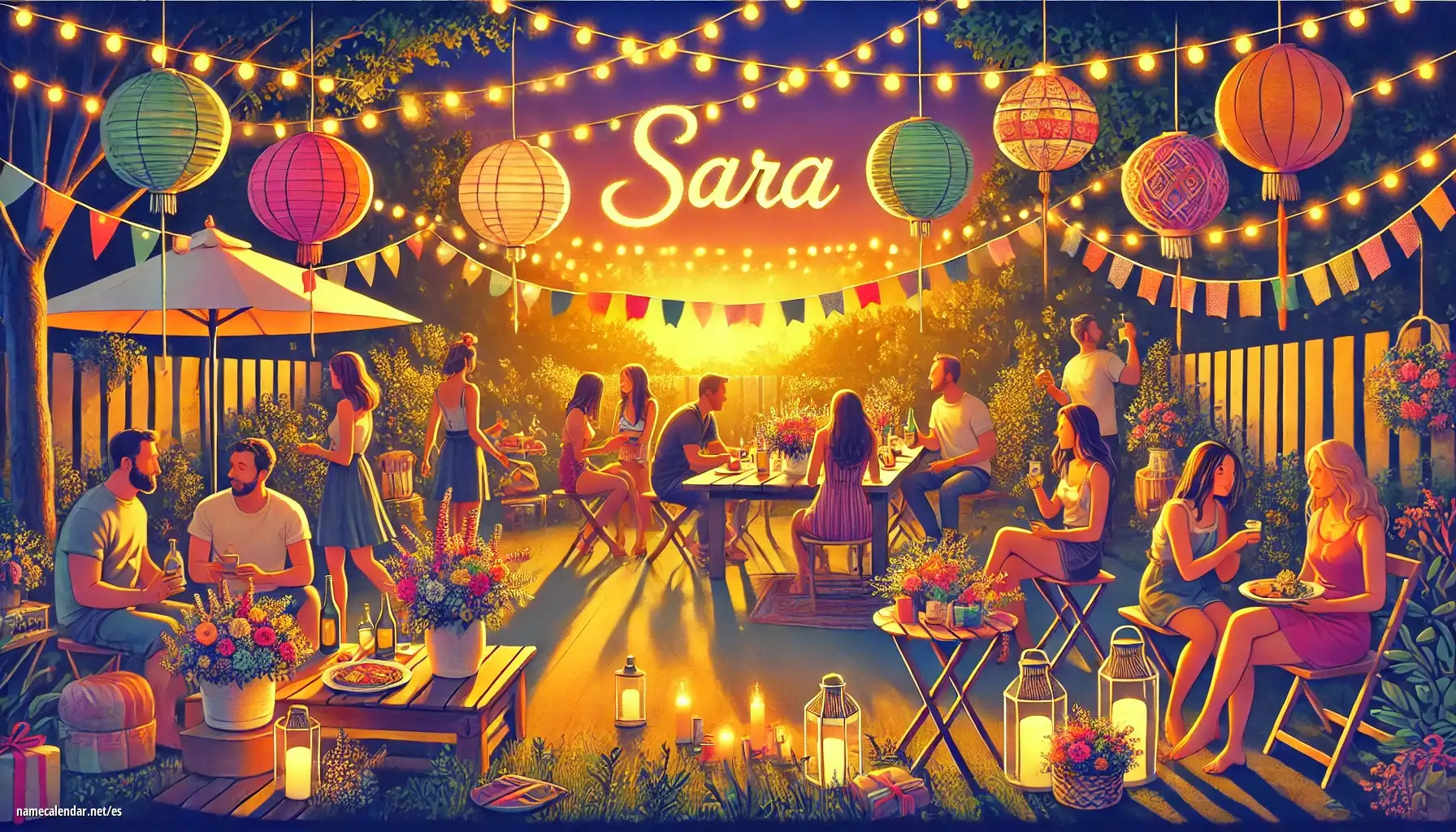 Celebración del onomástico y del nombre - Sára