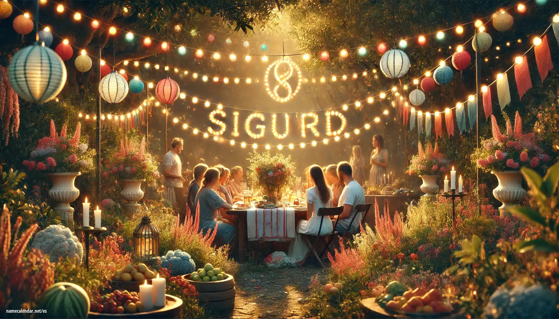 Celebración del onomástico y del nombre - Sigurd