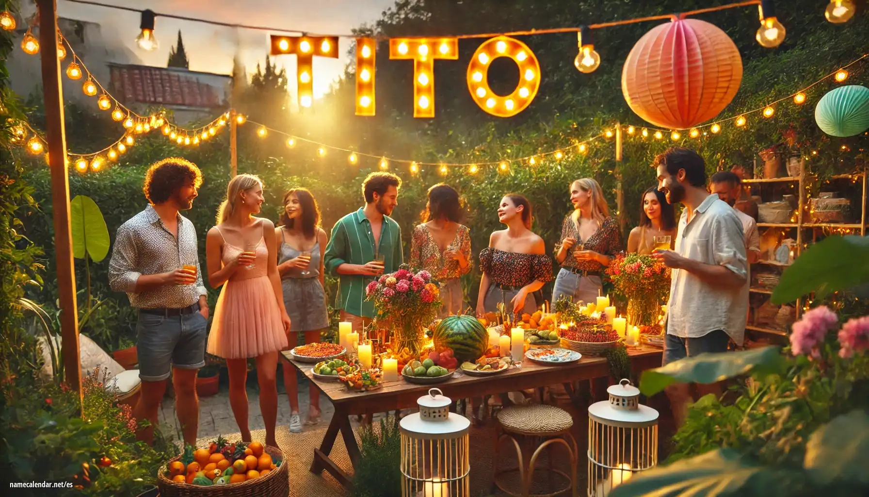 Celebración del onomástico y del nombre - Tito