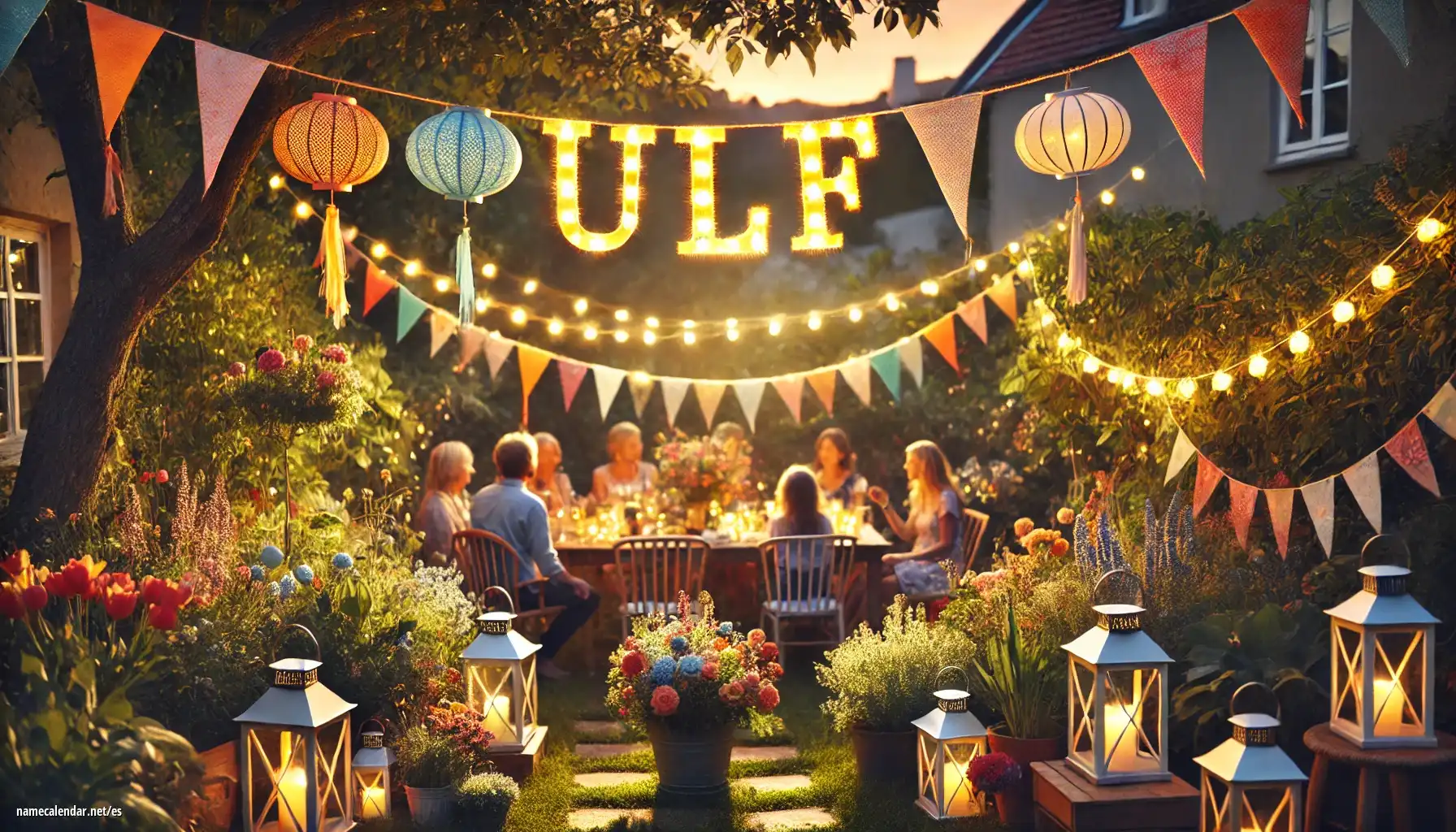 Celebración del onomástico y del nombre - Ulf