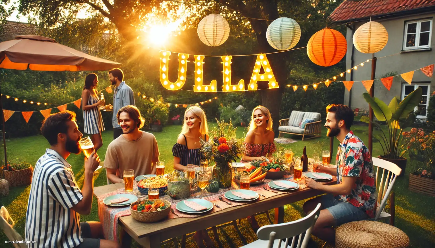 Celebración del onomástico y del nombre - Ulla