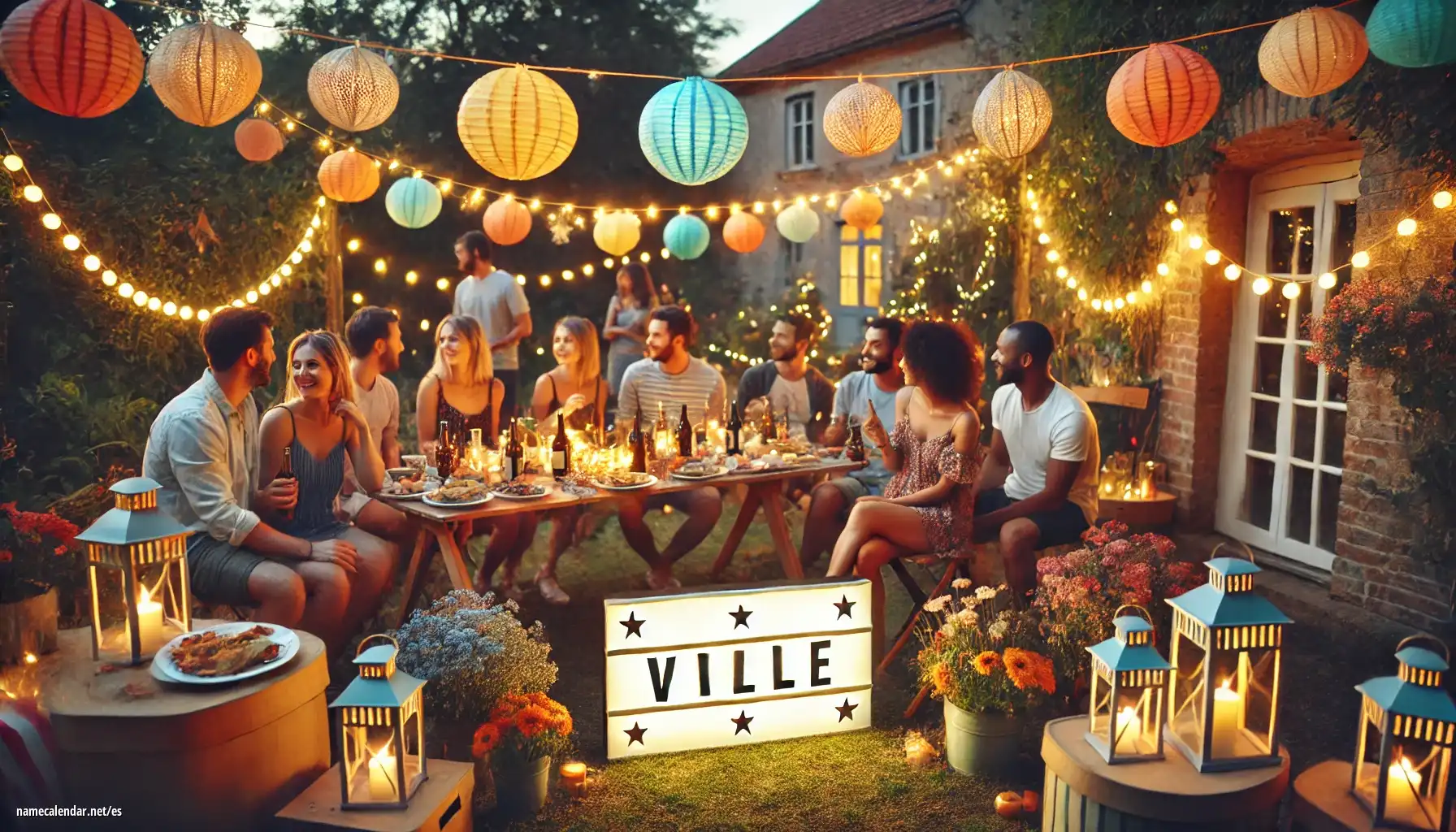 Celebración del onomástico y del nombre - Ville