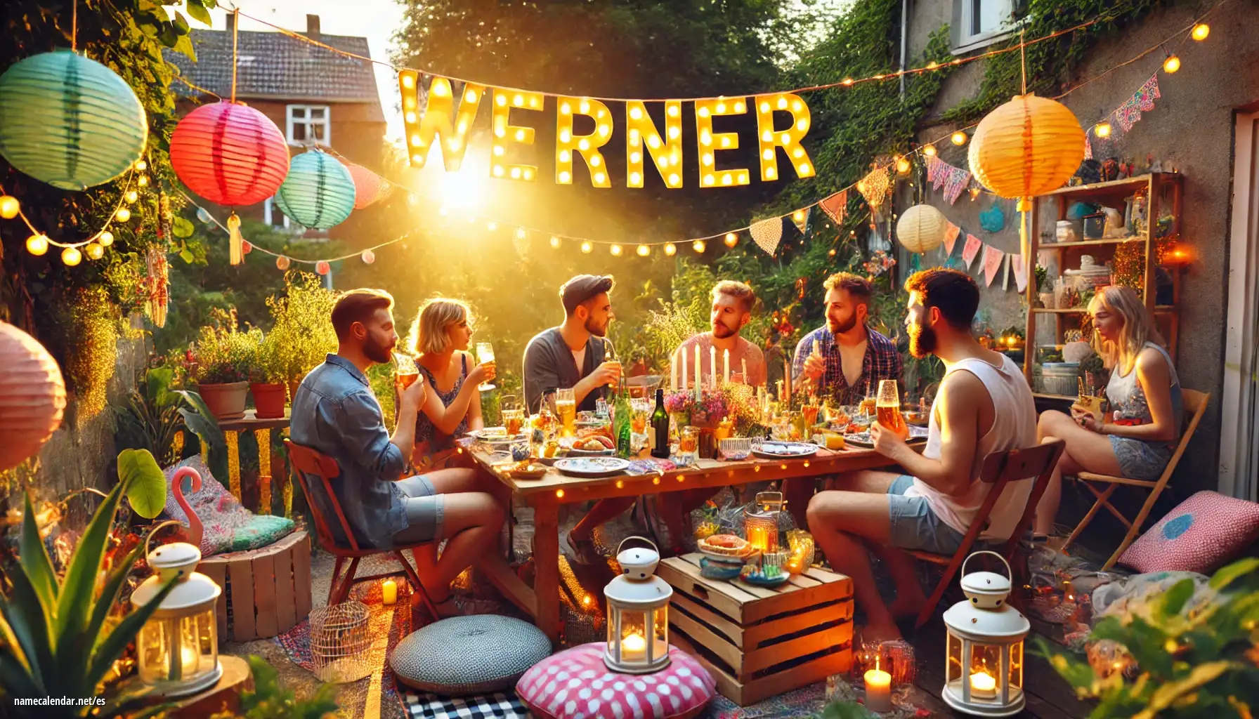 Celebración del onomástico y del nombre - Werner