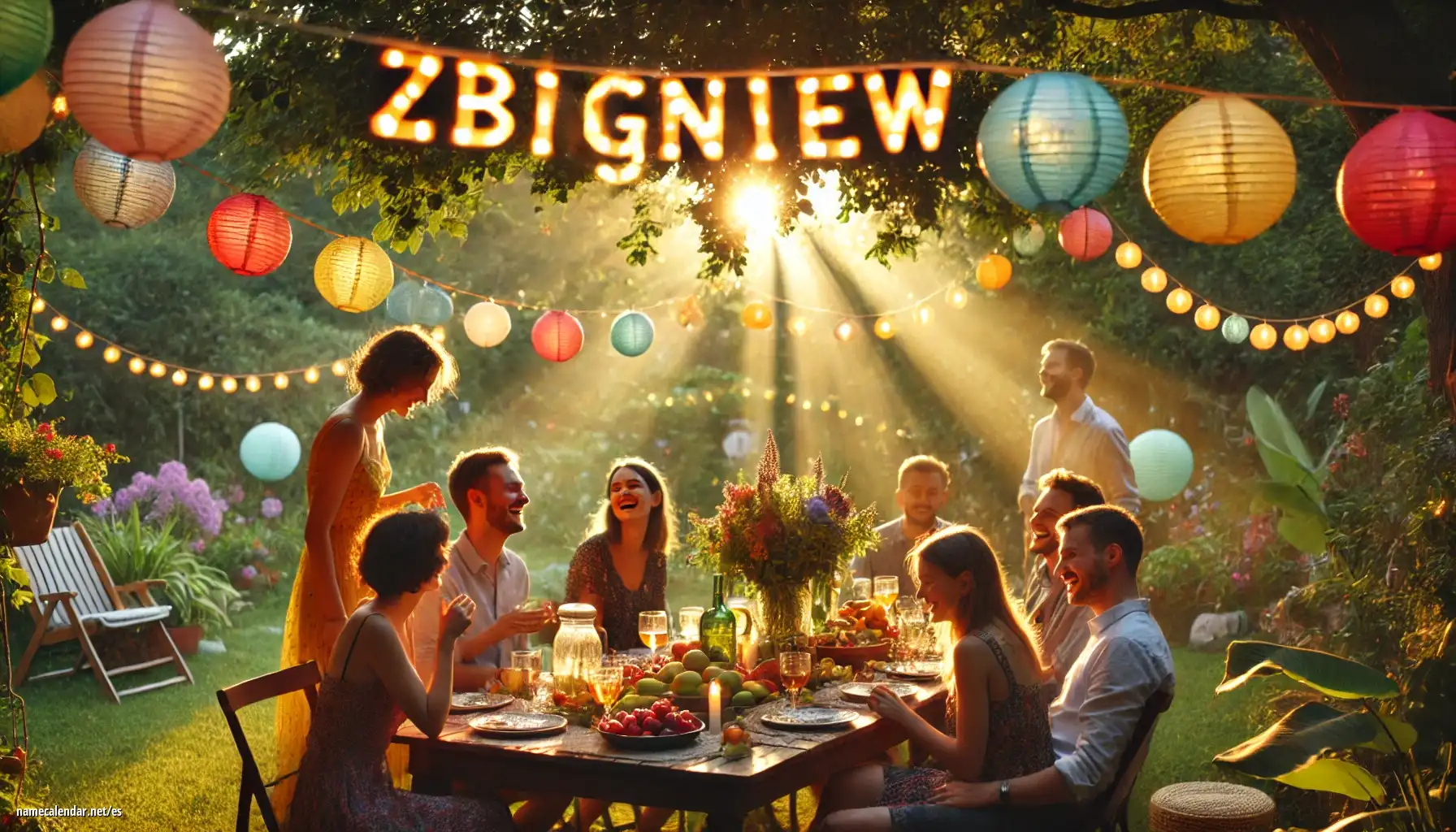 Celebración del onomástico y del nombre - Zbigniew