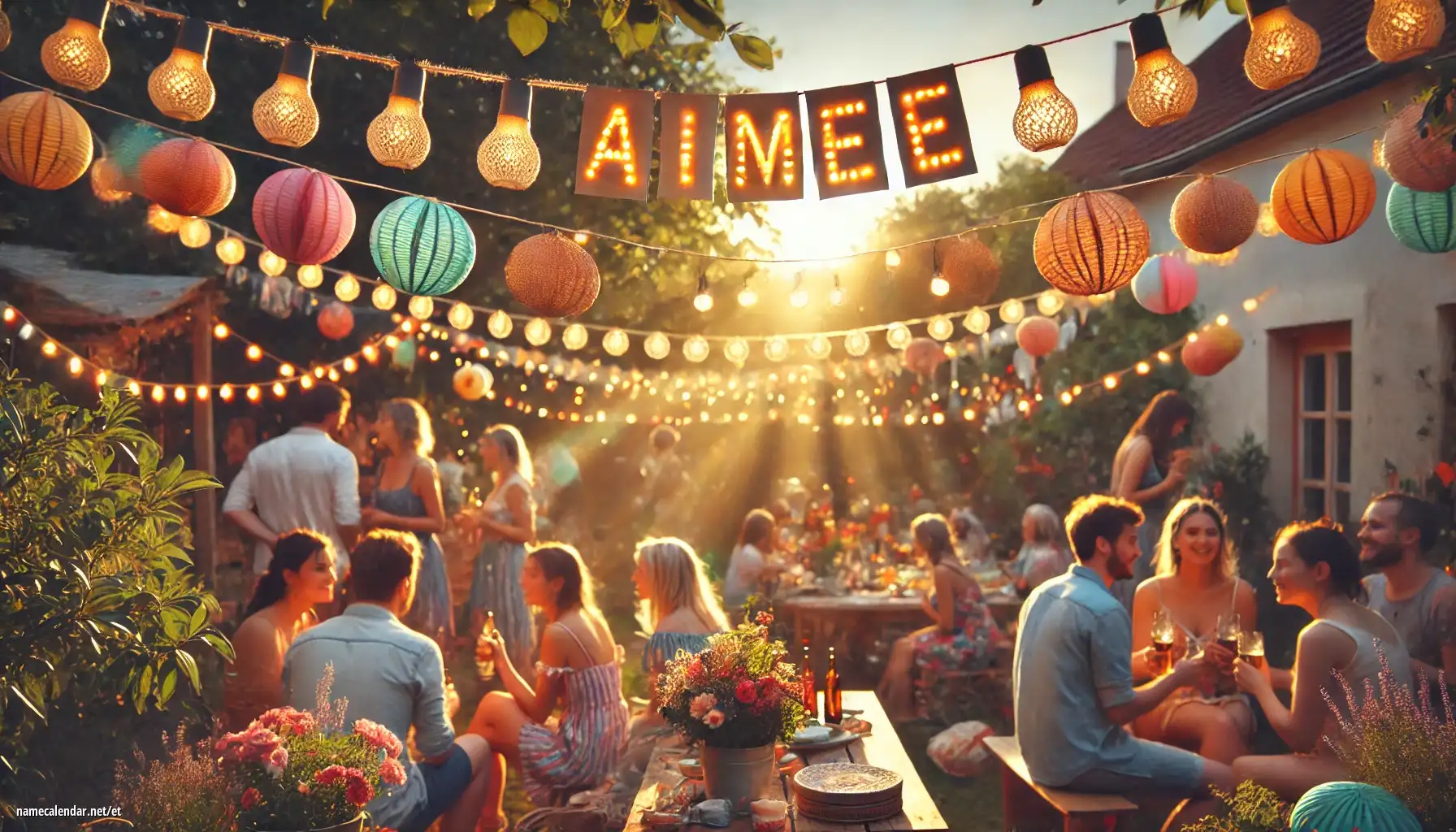 Nimepäeva ja nime tähistamine - Aimée