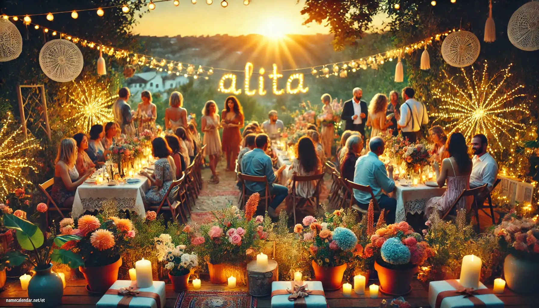 Nimepäeva ja nime tähistamine - Alita