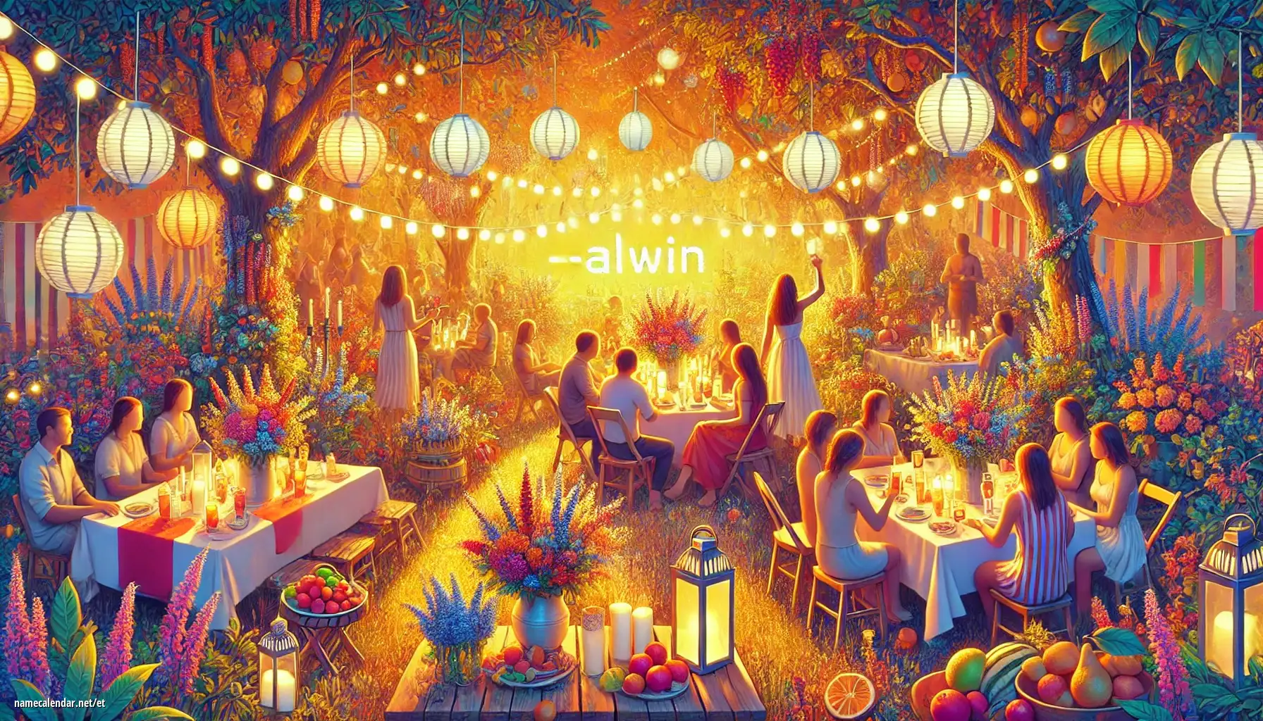 Nimepäeva ja nime tähistamine - Alwin