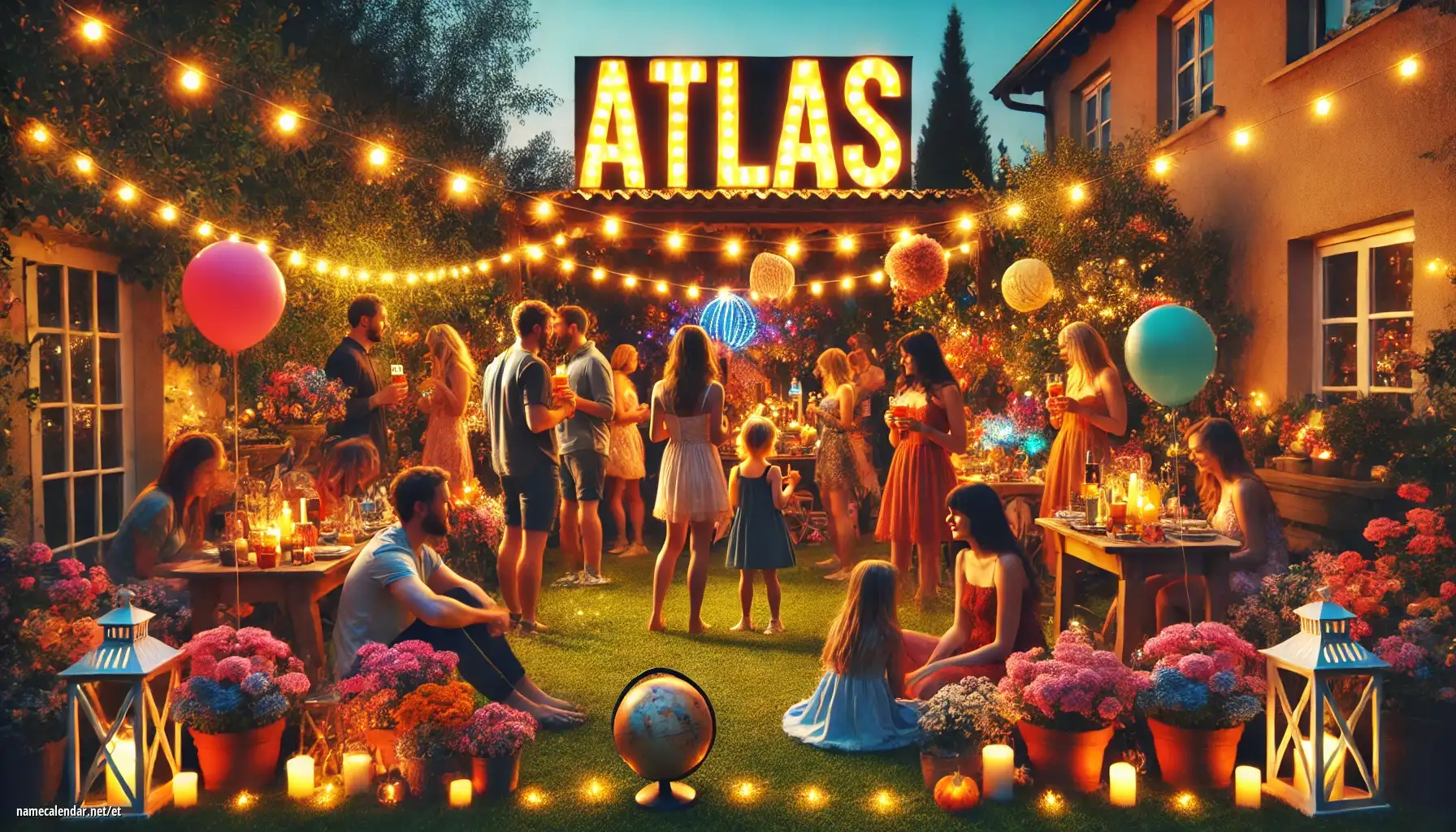 Nimepäeva ja nime tähistamine - Atlas