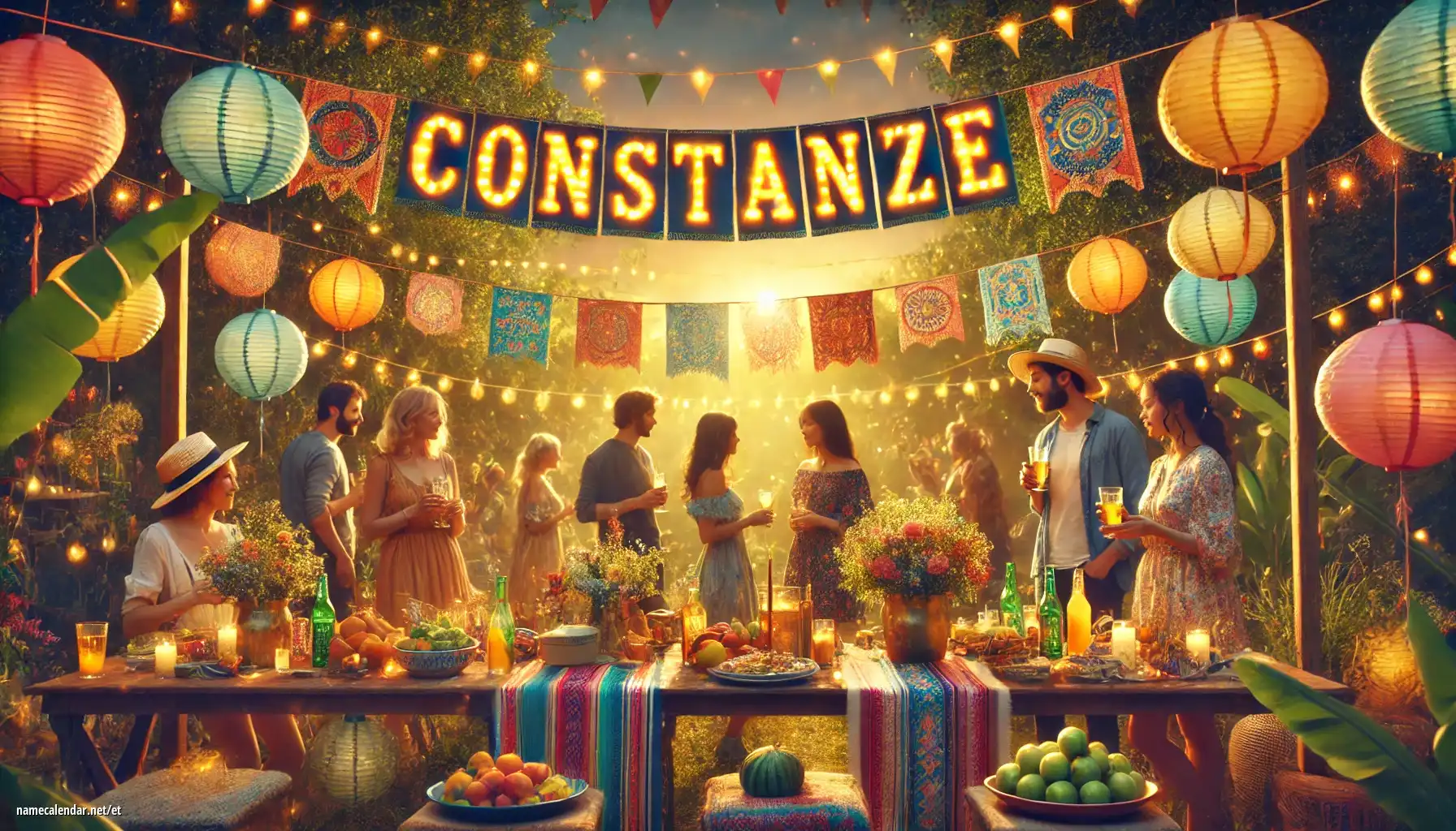 Nimepäeva ja nime tähistamine - Constanze