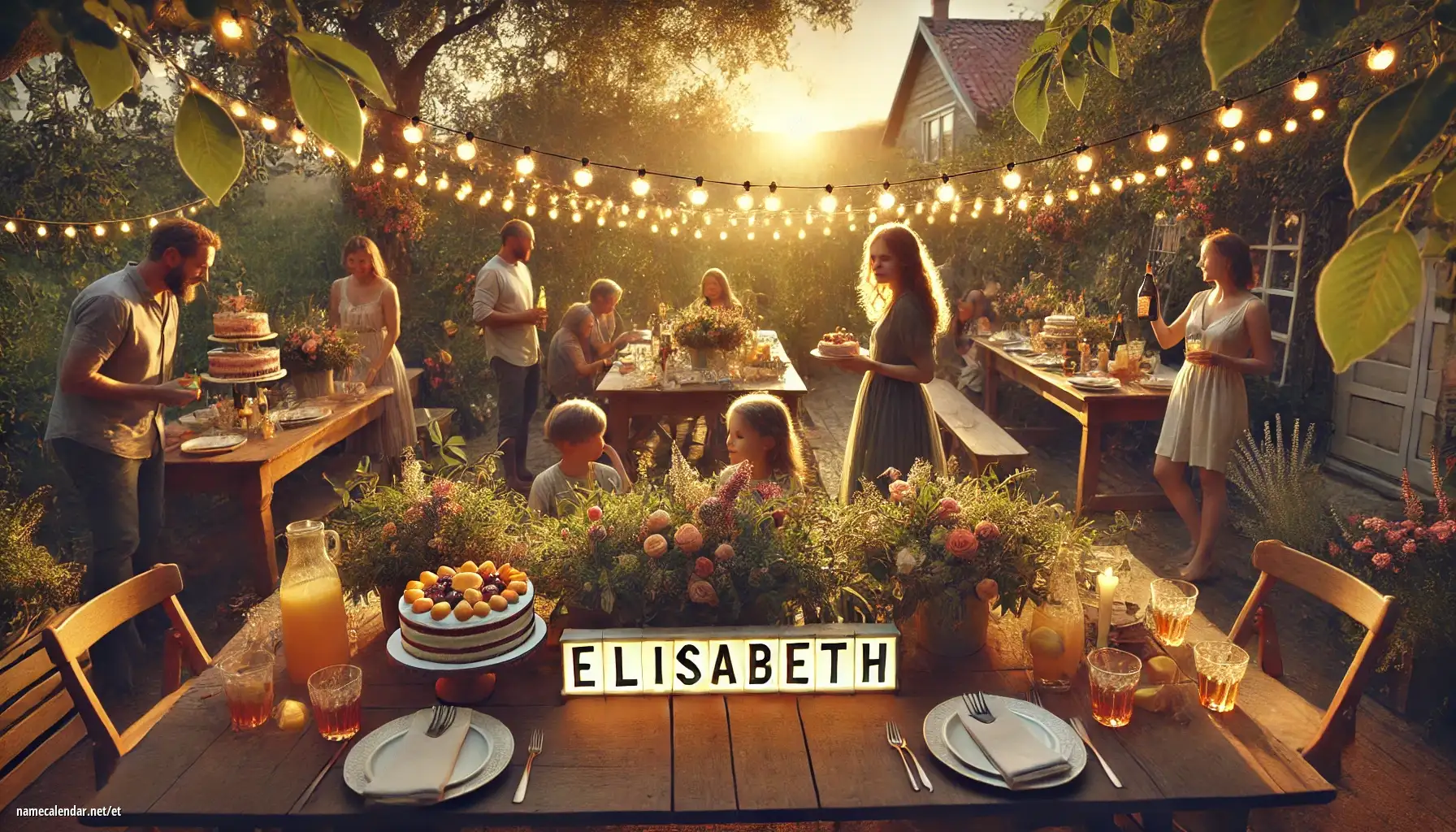 Nimepäeva ja nime tähistamine - Elisabeth