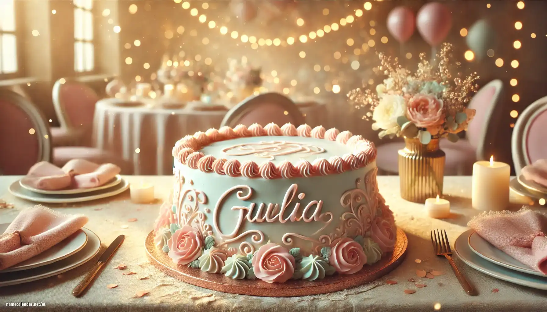 Nimepäeva ja nime tähistamine - Giulia