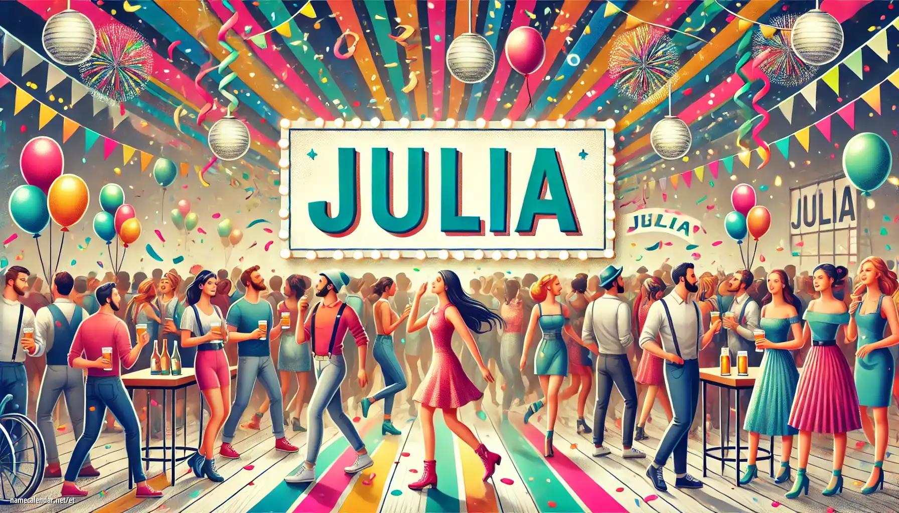 Nimepäeva ja nime tähistamine - Julia