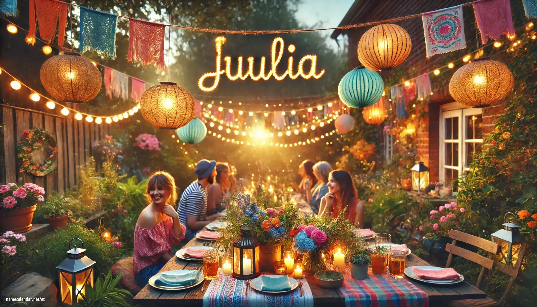 Nimepäeva ja nime tähistamine - Juulia