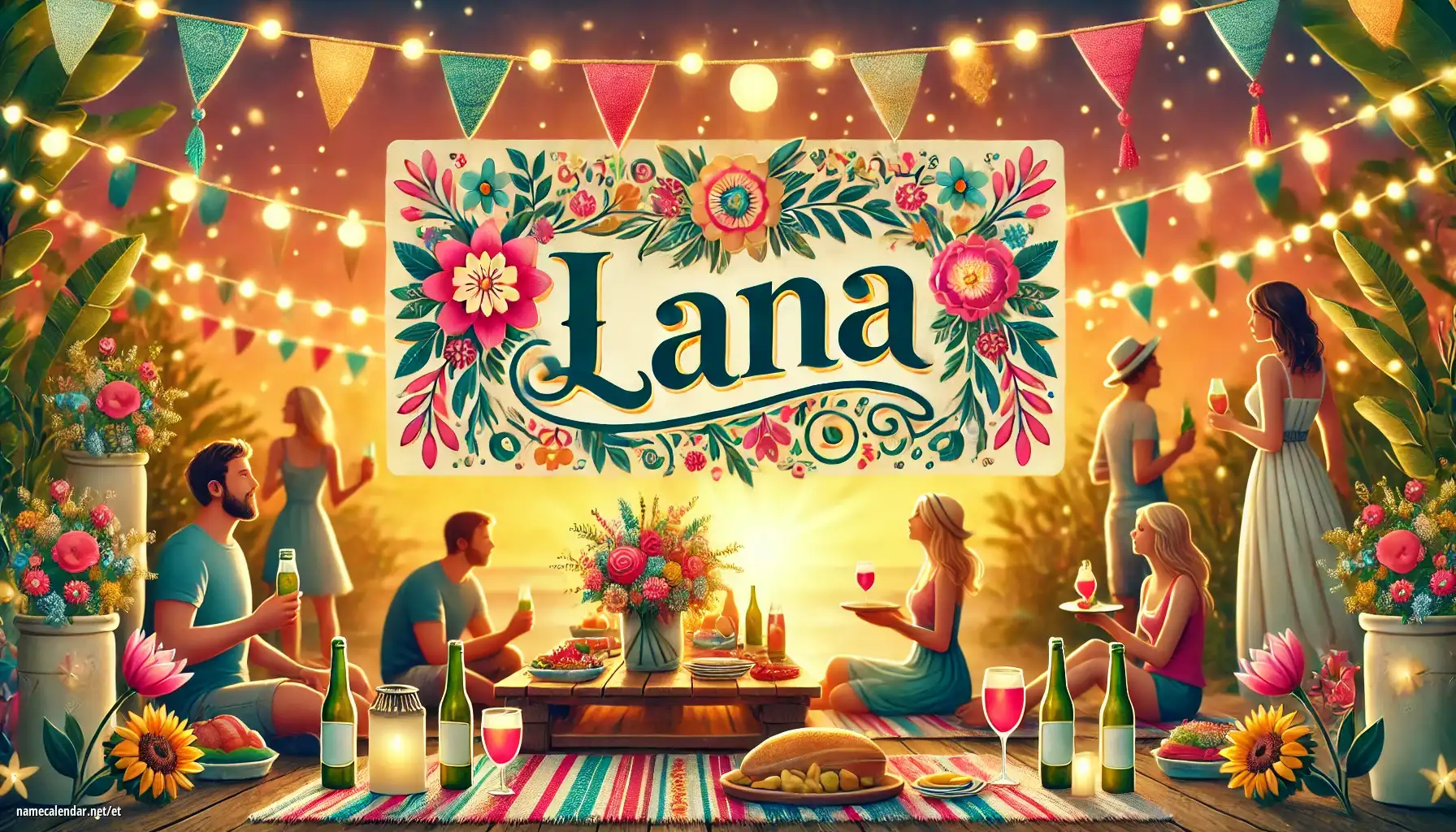 Nimepäeva ja nime tähistamine - Lana