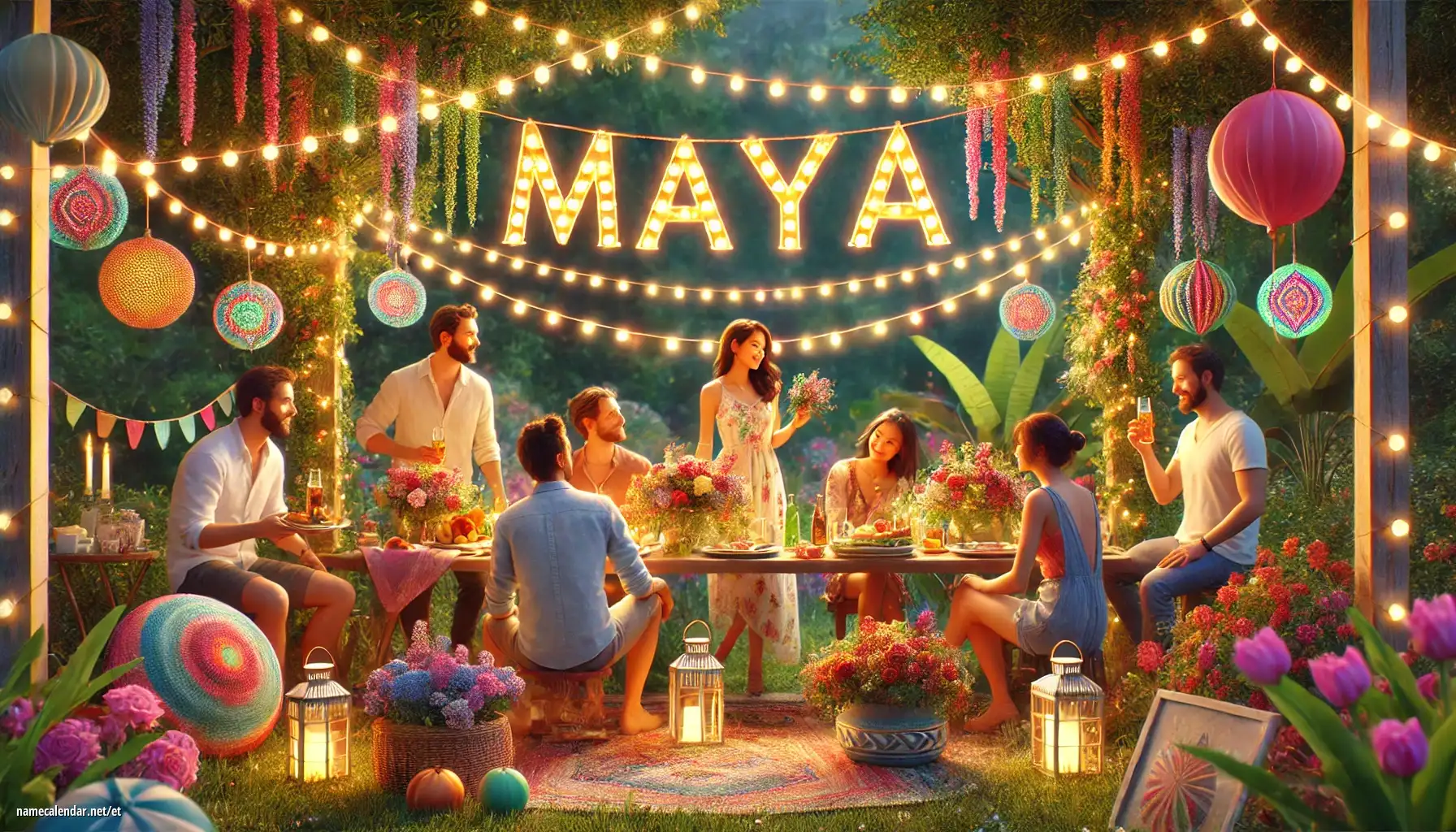 Nimepäeva ja nime tähistamine - Maya