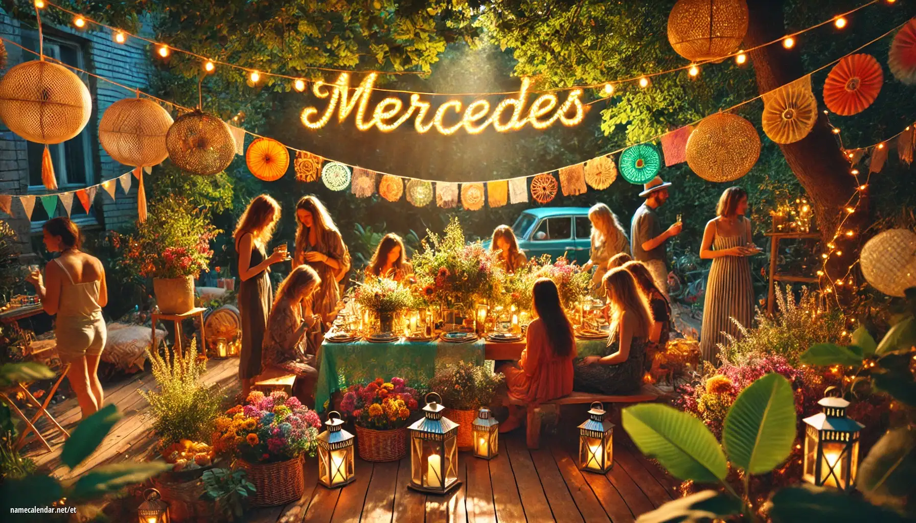 Nimepäeva ja nime tähistamine - Mercedes