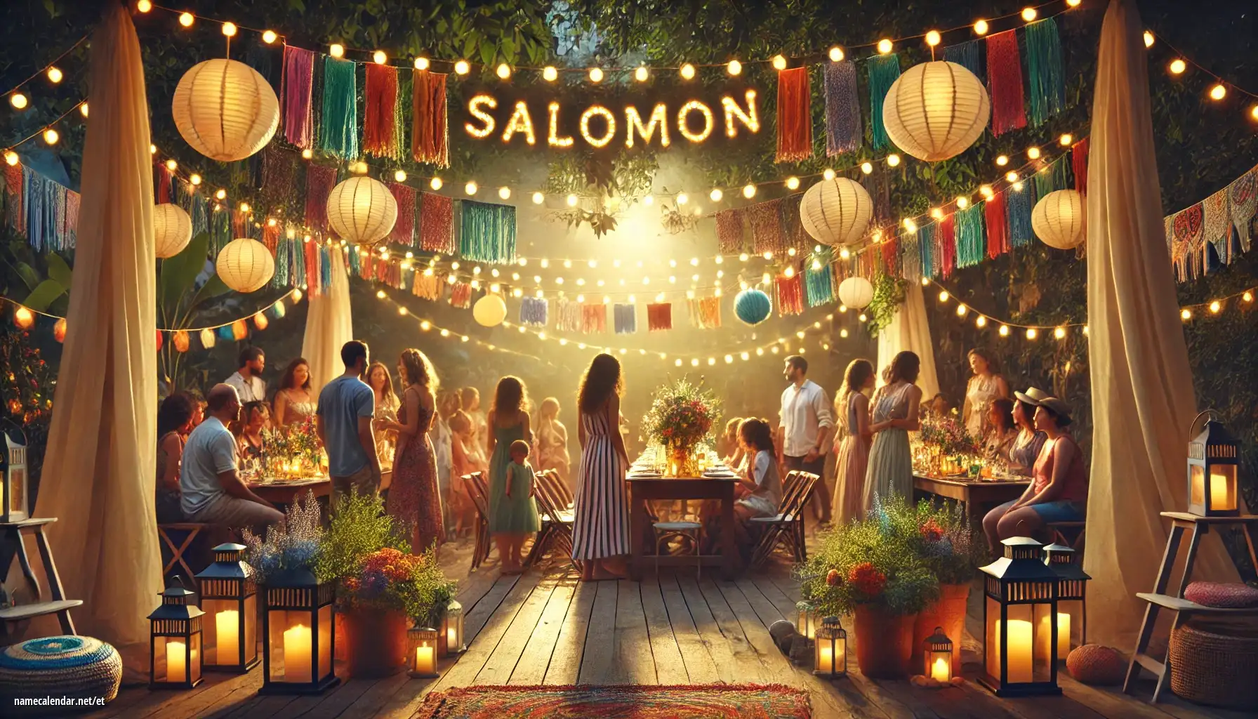 Nimepäeva ja nime tähistamine - Salomón