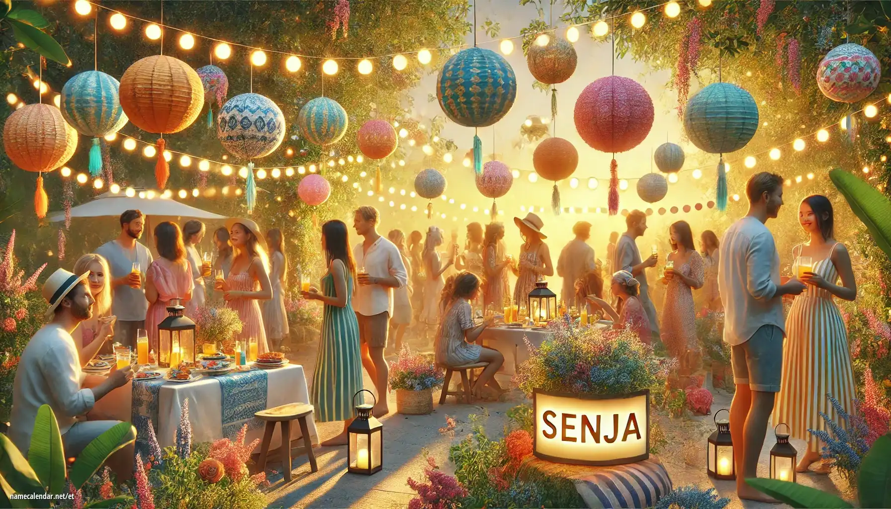 Nimepäeva ja nime tähistamine - Senja