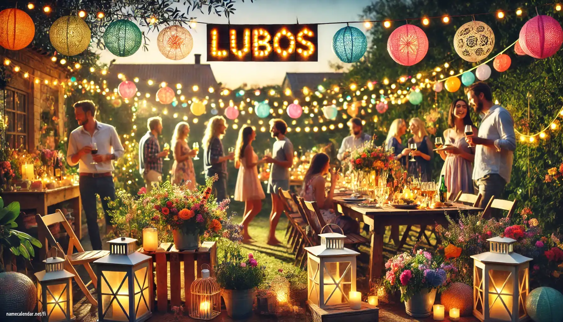 Nimipäivän ja nimen juhliminen - Lubos