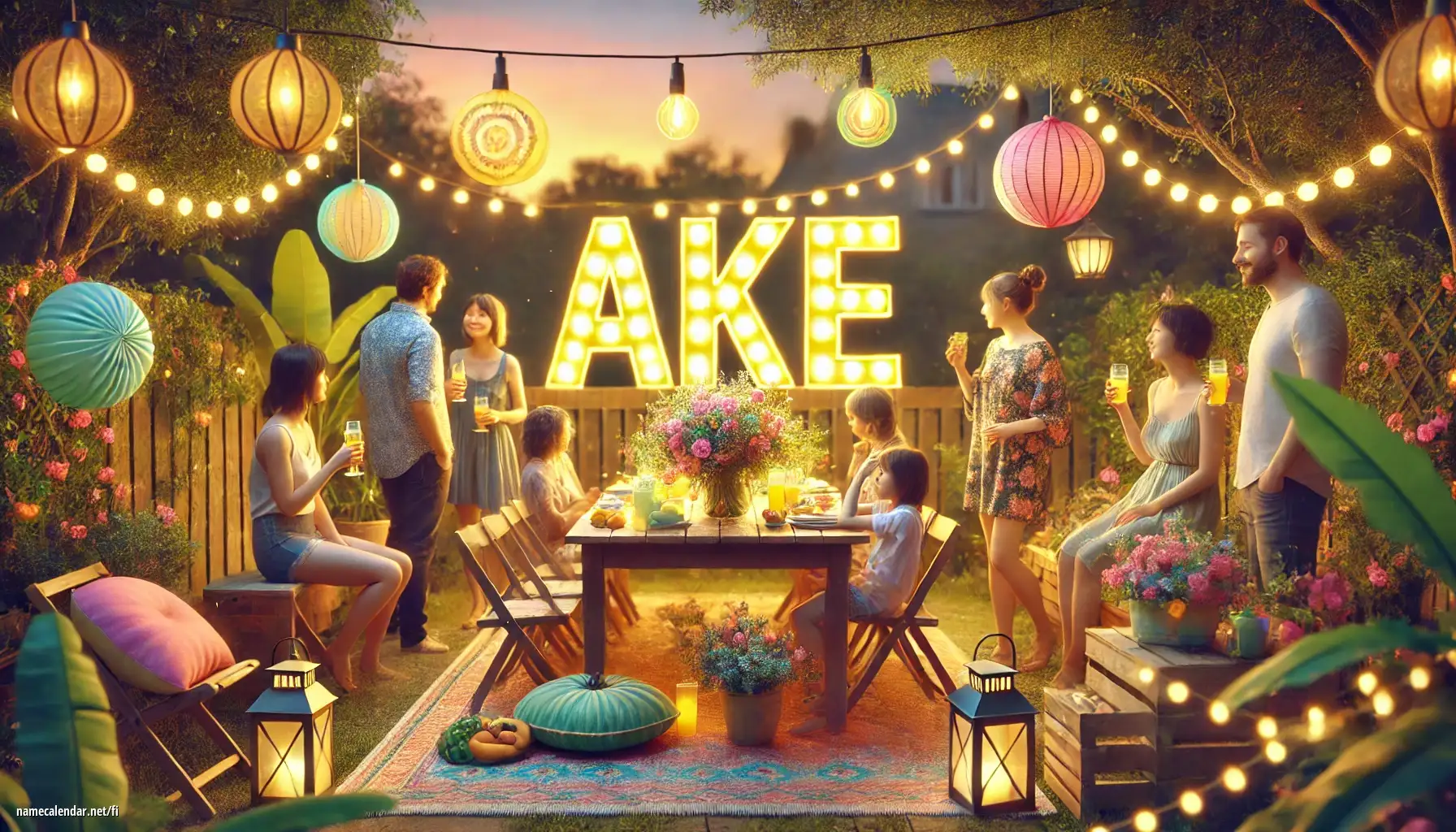 Nimipäivän ja nimen juhliminen - Ake