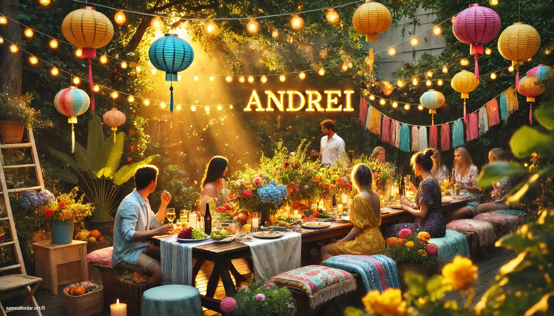 Nimipäivän ja nimen juhliminen - Andrei