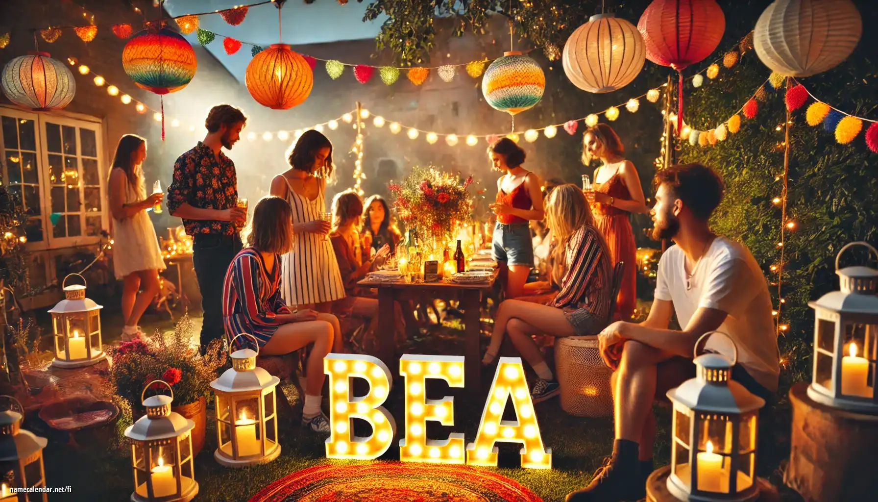 Nimipäivän ja nimen juhliminen - Bea