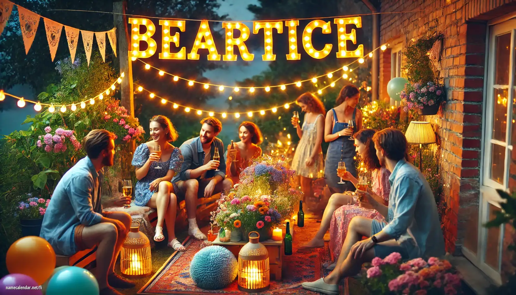 Nimipäivän ja nimen juhliminen - Beatrice