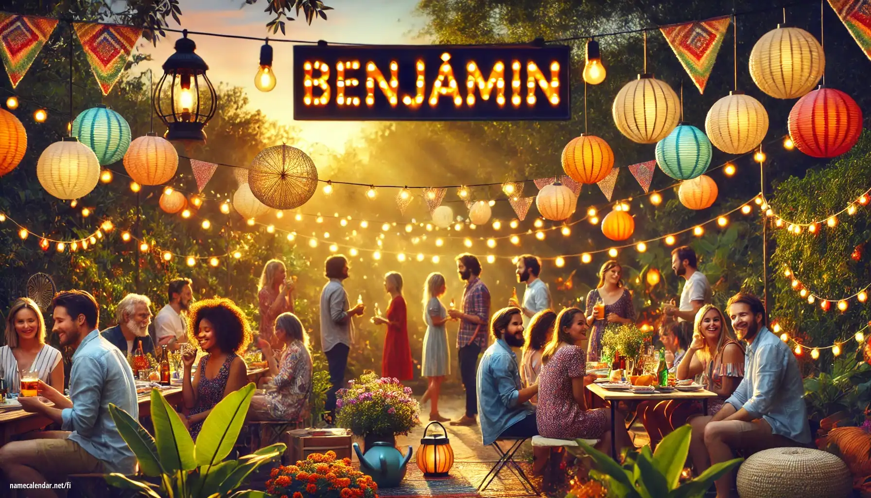 Nimipäivän ja nimen juhliminen - Benjámin