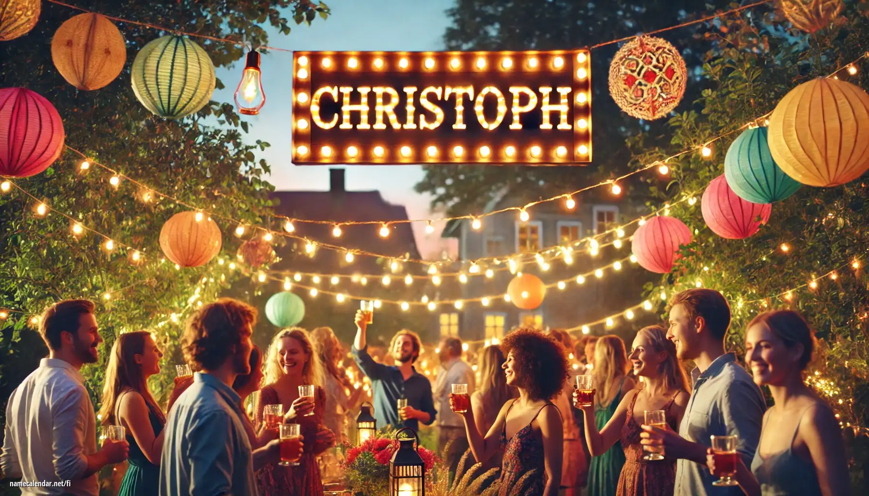 Nimipäivän ja nimen juhliminen - Christoph