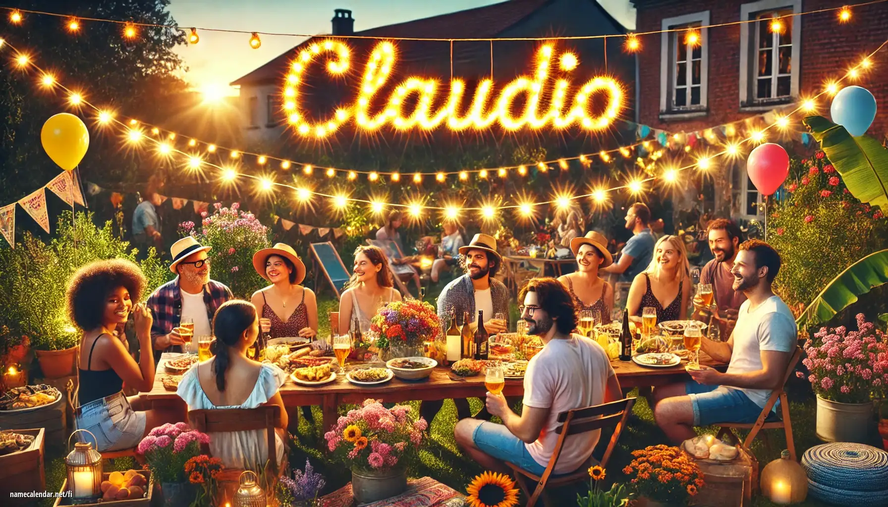 Nimipäivän ja nimen juhliminen - Claudio