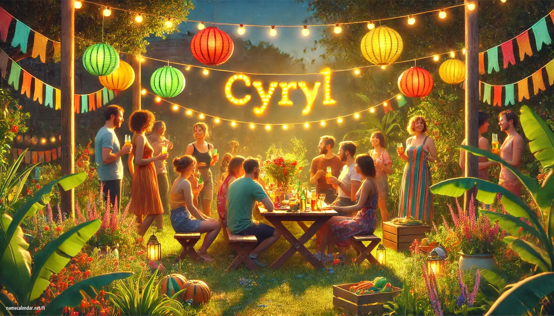 Nimipäivän ja nimen juhliminen - Cyryl