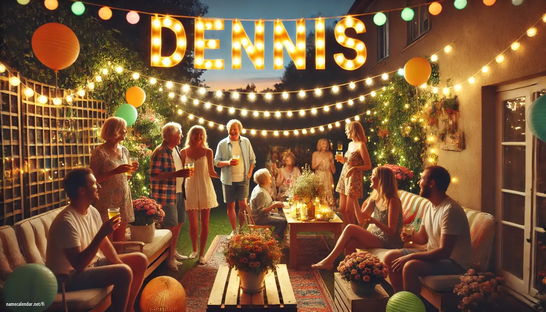 Nimipäivän ja nimen juhliminen - Dennis