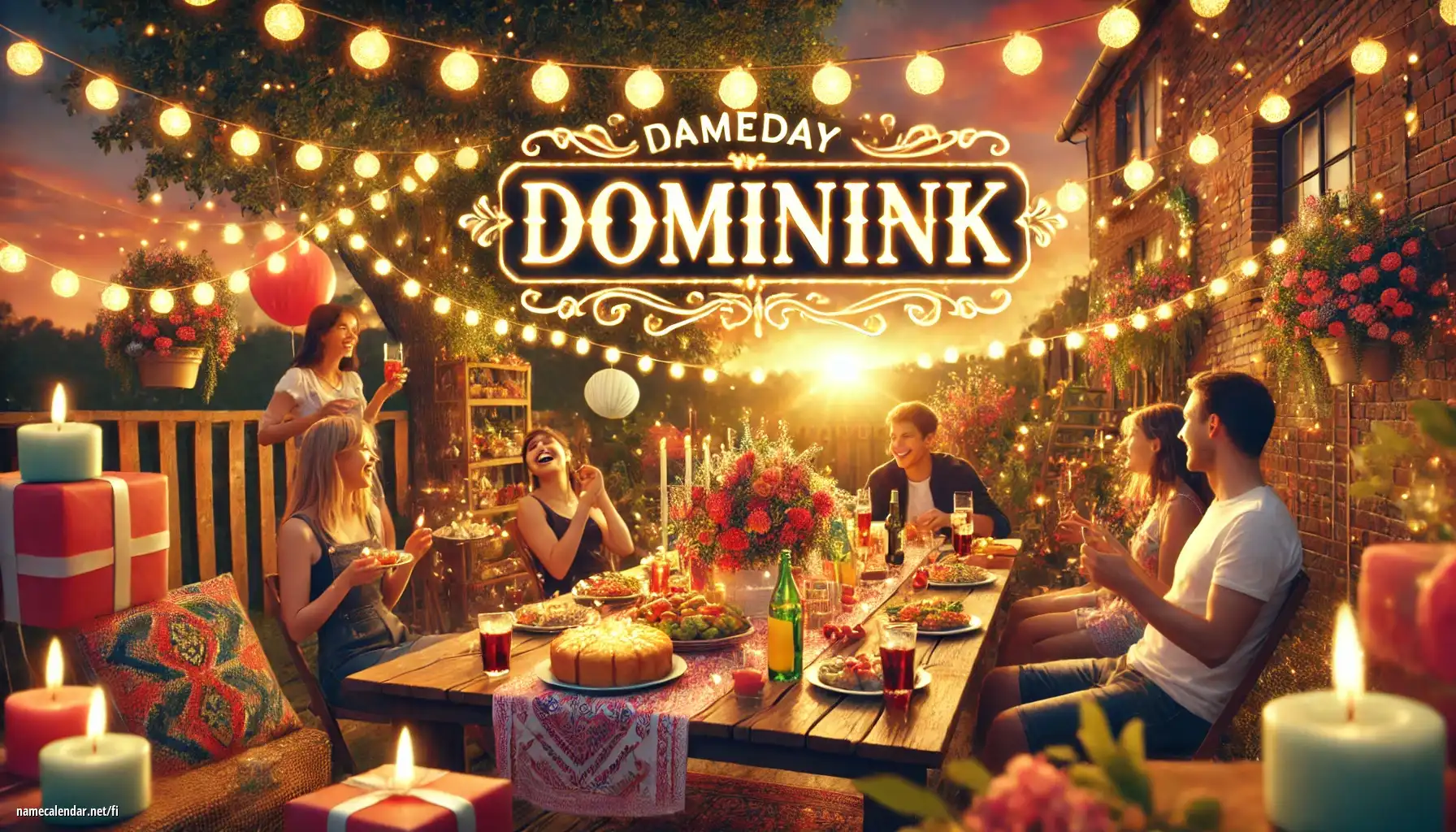 Nimipäivän ja nimen juhliminen - Dominik