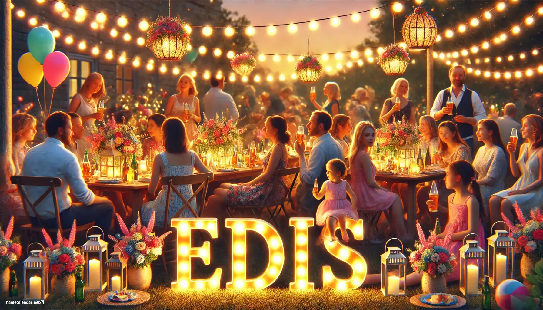 Nimipäivän ja nimen juhliminen - Edis