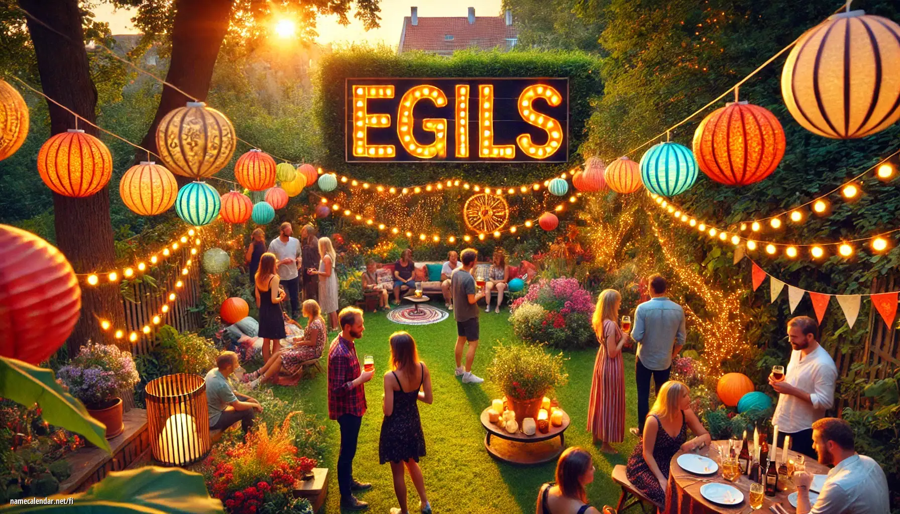 Nimipäivän ja nimen juhliminen - Egils