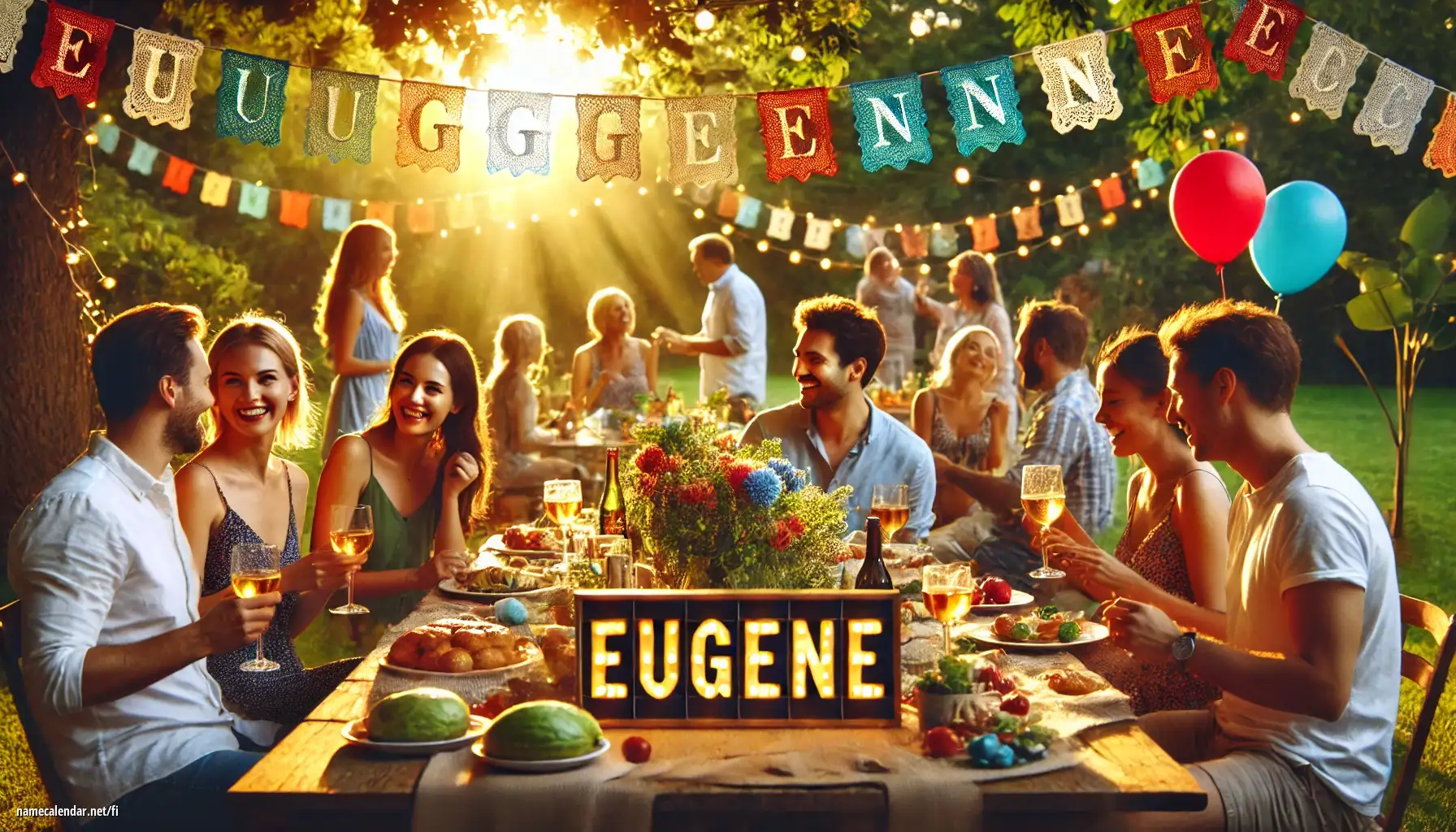 Nimipäivän ja nimen juhliminen - Eugene