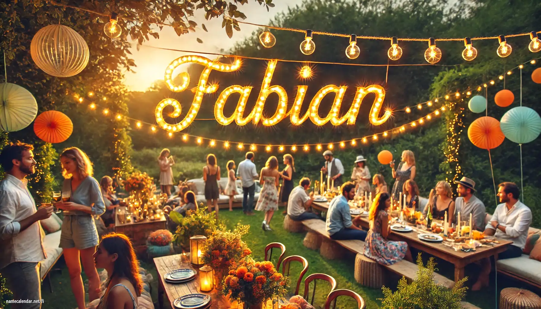 Nimipäivän ja nimen juhliminen - Fabian