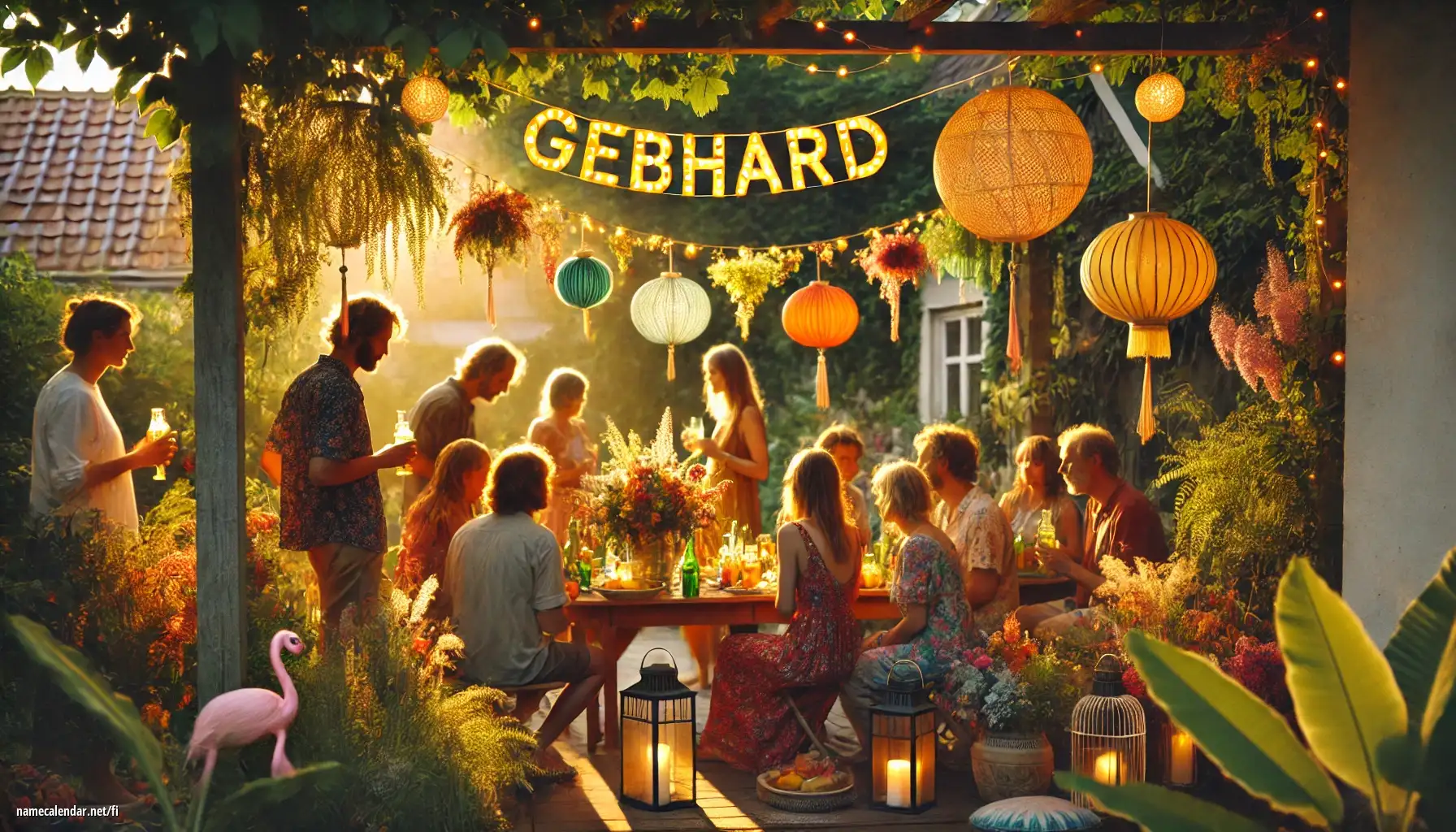 Nimipäivän ja nimen juhliminen - Gebhard
